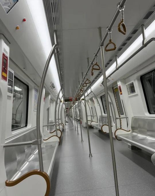 还能找到比宁波地铁更空的地铁吗？
宁波 地铁