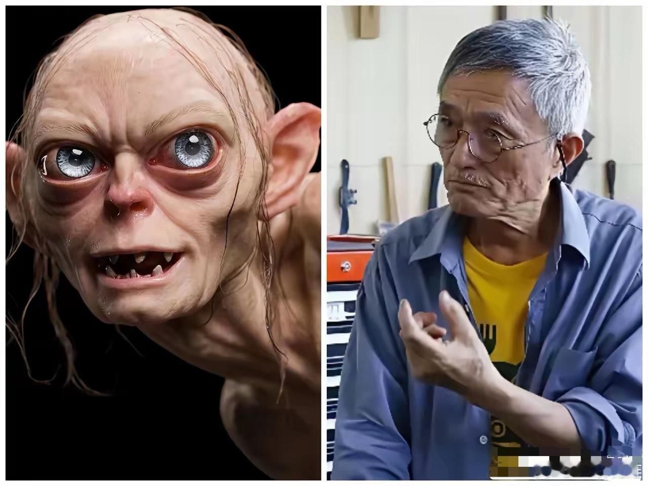 田大教授塑像的升级版来了，看到网友给他的画像应该很欣慰吧，因为这是妥妥的相由心生