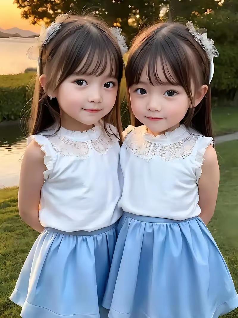 很多人好奇，不管是男双胞胎或者是女胞胎，为什么都会穿一模一样的衣服裤子？难道不能