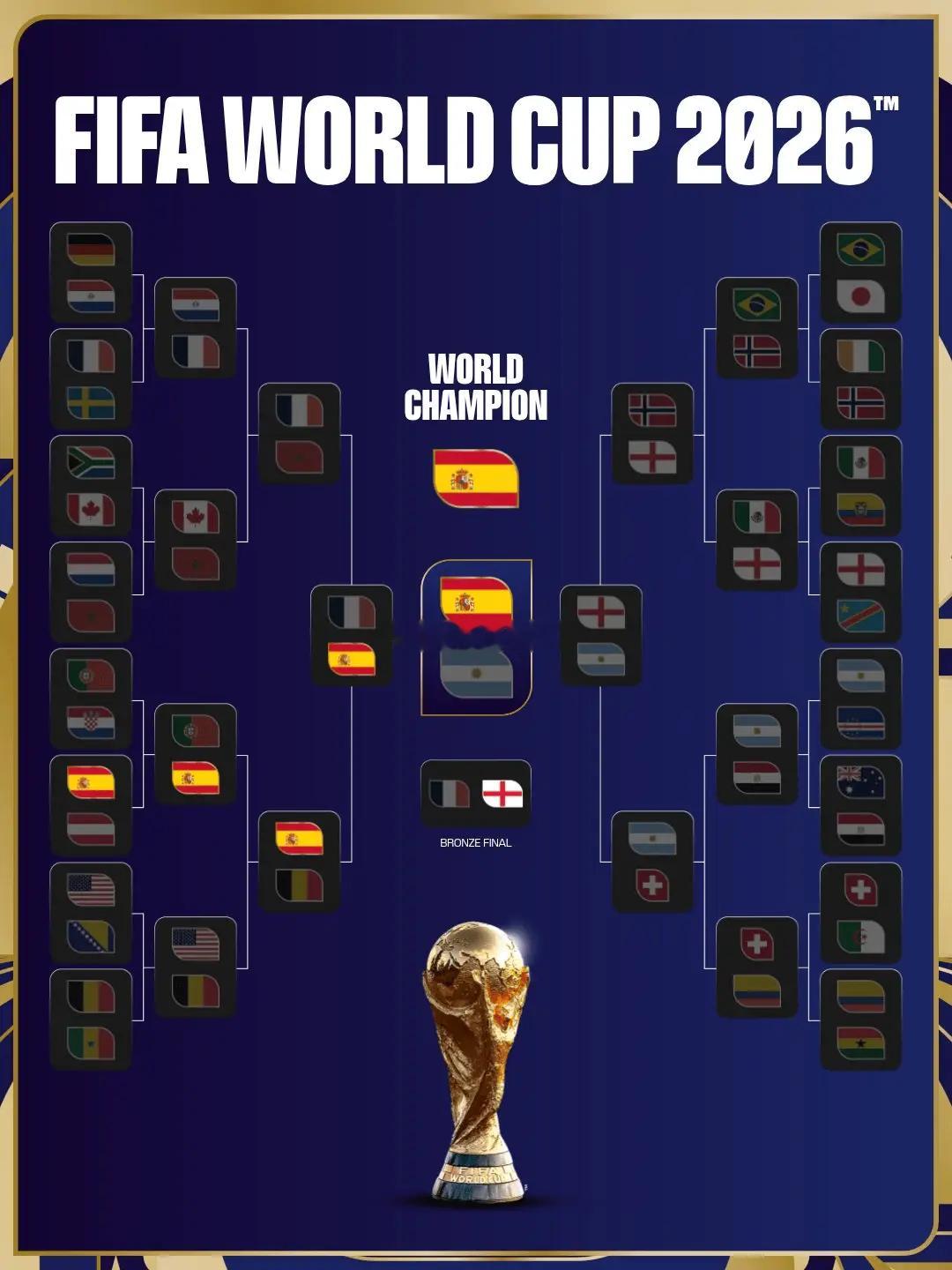 世界杯决赛，1-0夺得冠军。世界杯 赛后《体坛周报》副总编辑、拥有国际足联年度最