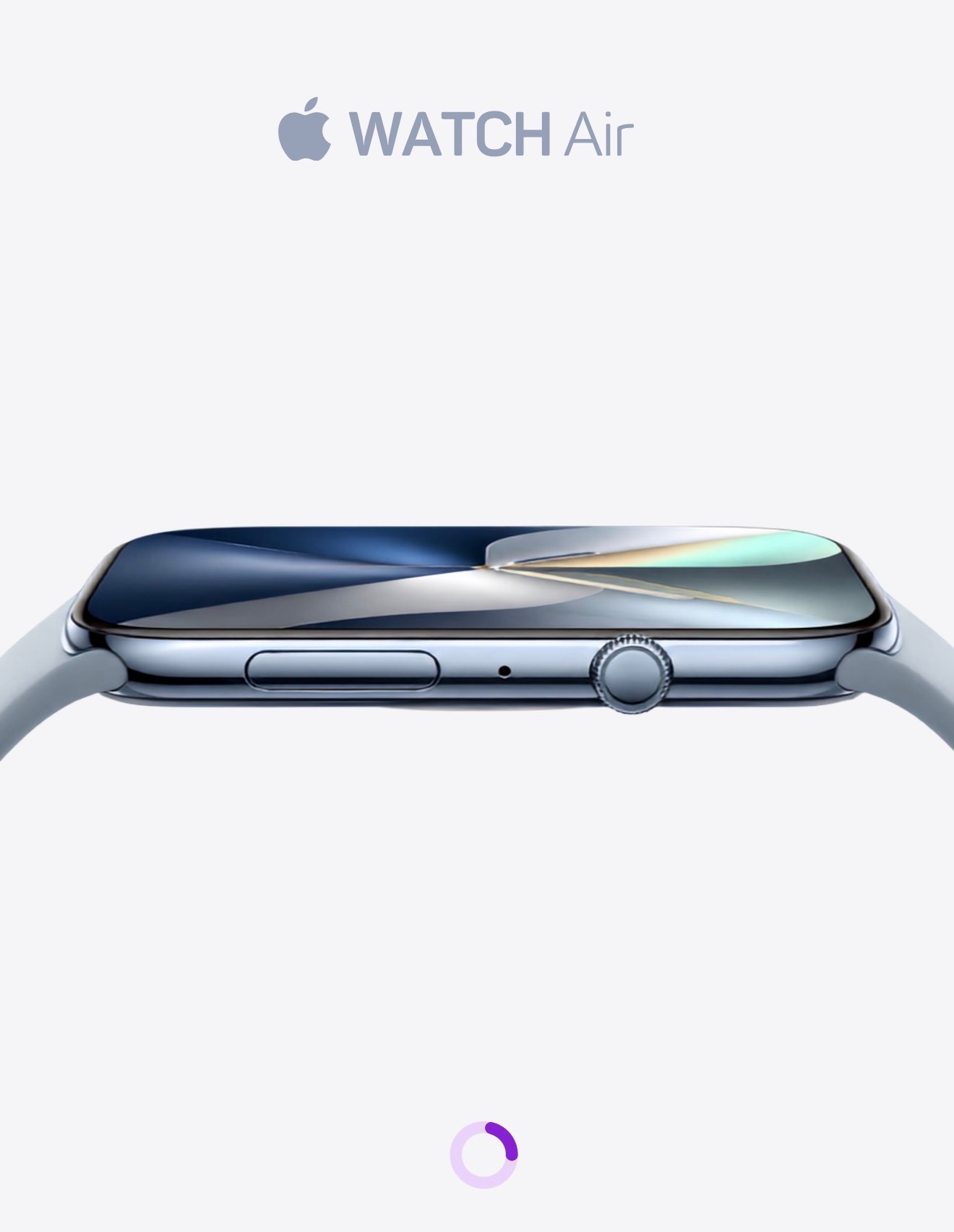 真的漂亮！Apple Watch Air要来了！网上曝光全新机型采用轻薄极简设计