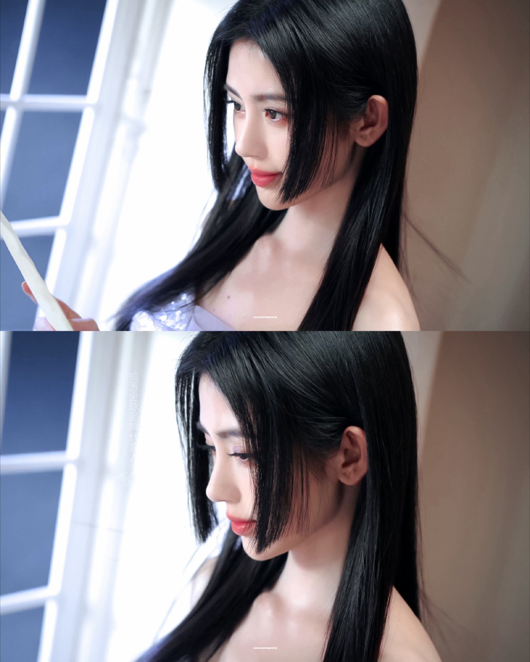 鞠婧祎[超话] jjy鞠婧祎万花世界 jjy鞠婧祎苏绿夏 “夏季风景如画，画中的