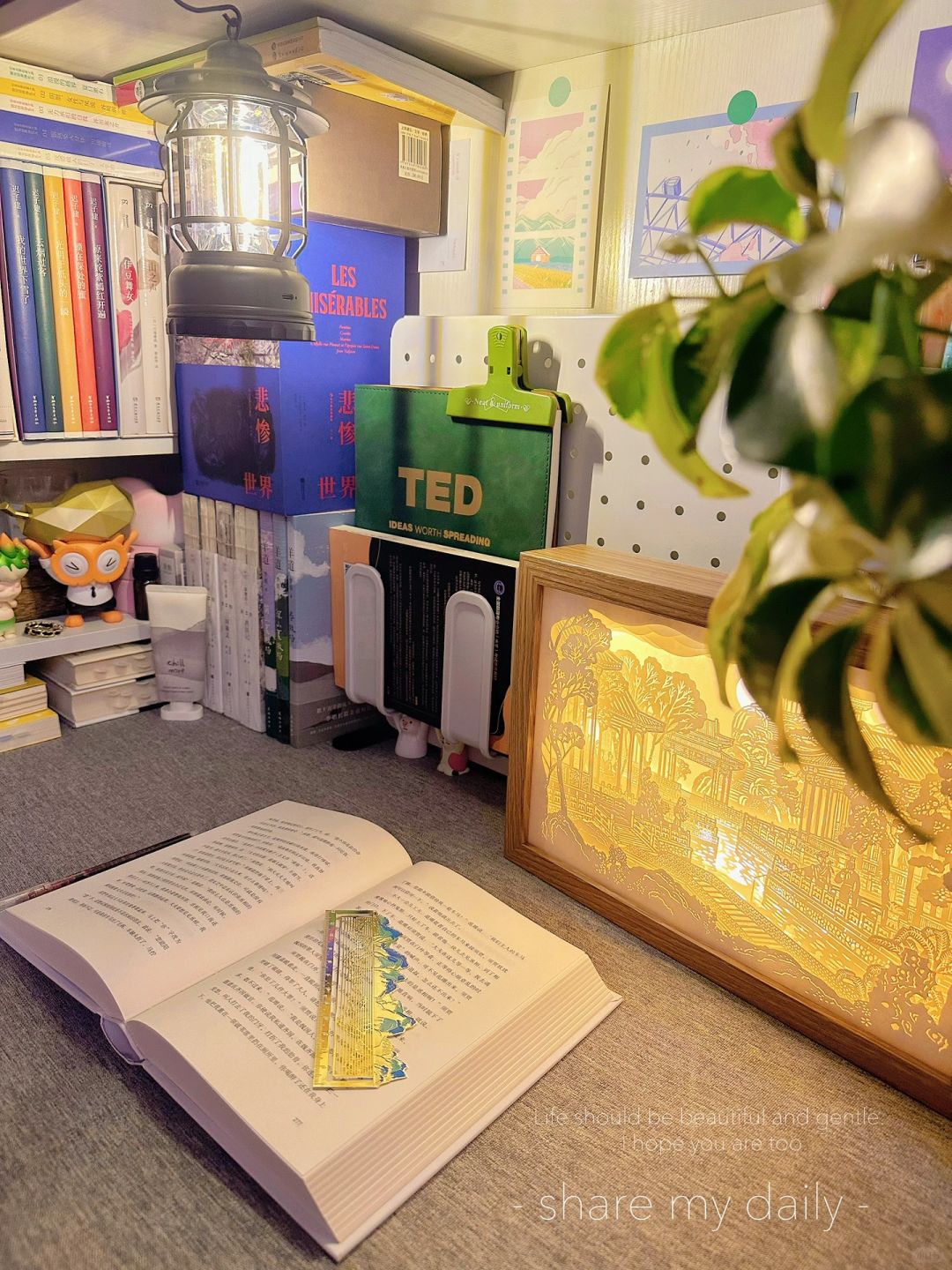 感谢这张书桌，让普通的我1年半涨粉2W+