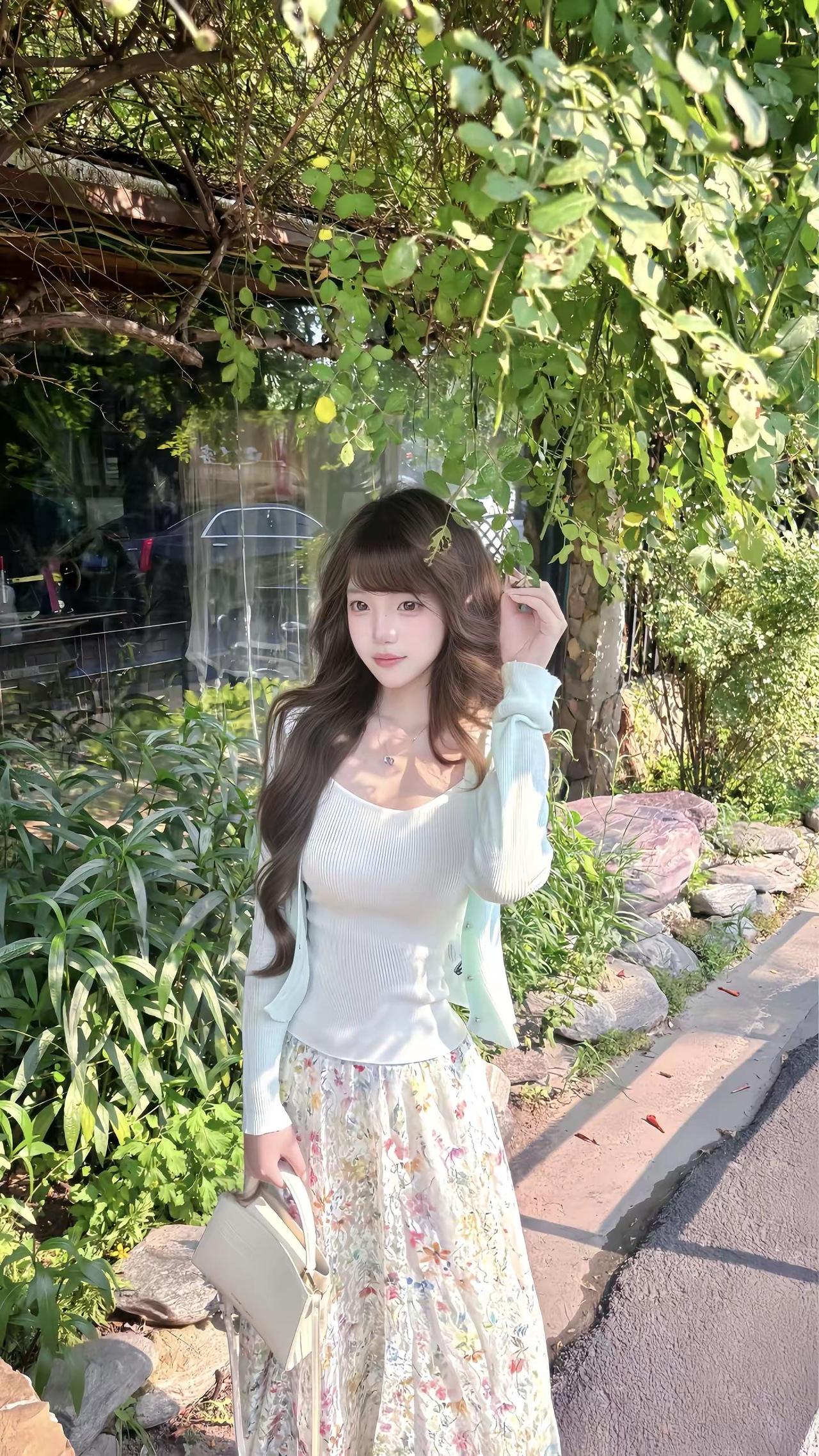 一晃又一秋 有人再见 有人再也不见MlLYROOM韩系少女感ootd 自然系oo