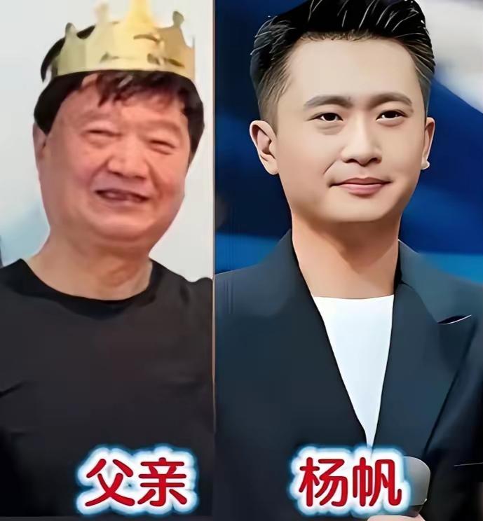 杨帆和父亲
周涛和父亲
尼格买提和父亲
三位央视名嘴和父亲温情同框，褪去台前的庄