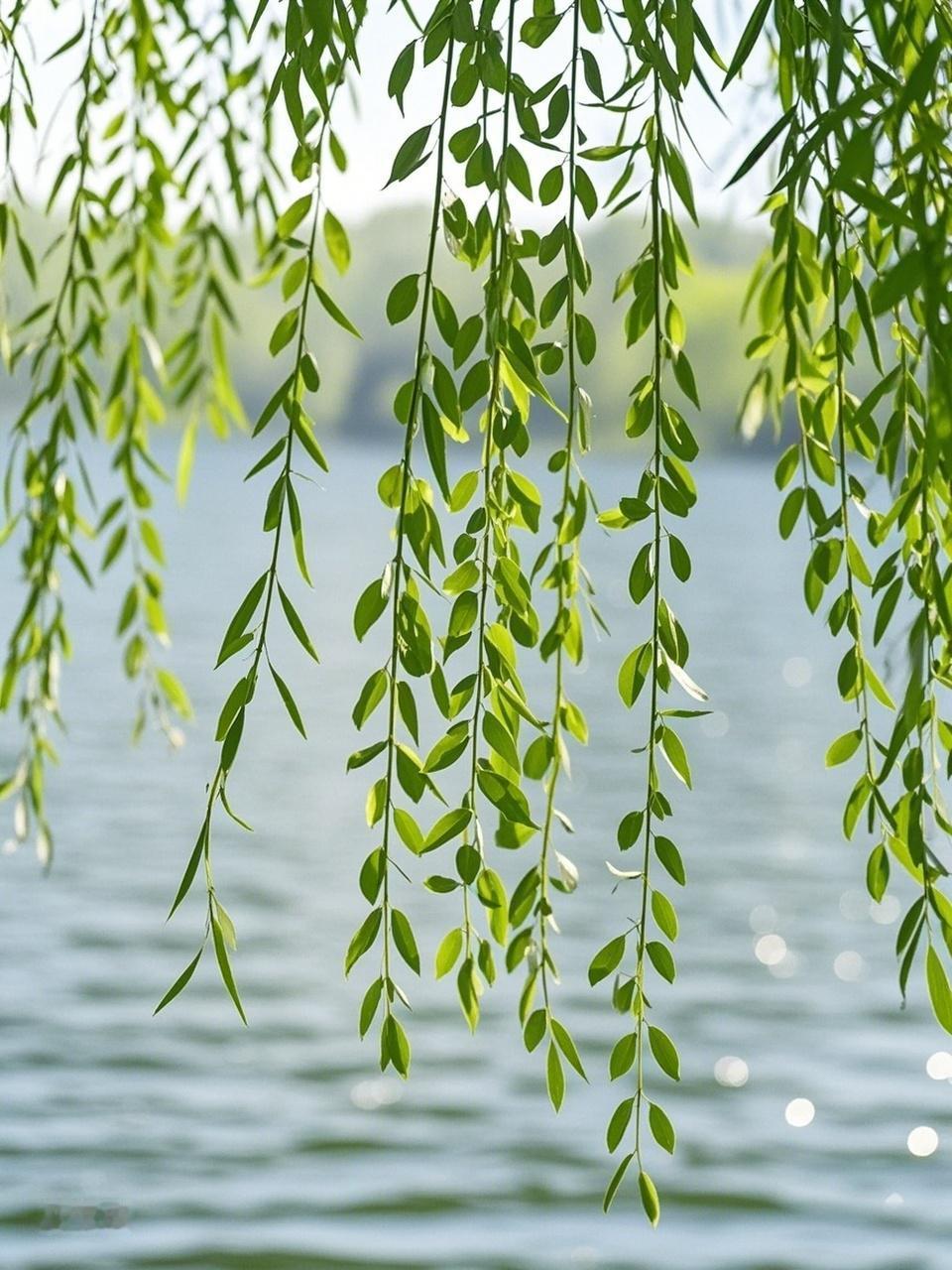 AI妙生图風梳绿柳千枝绣。