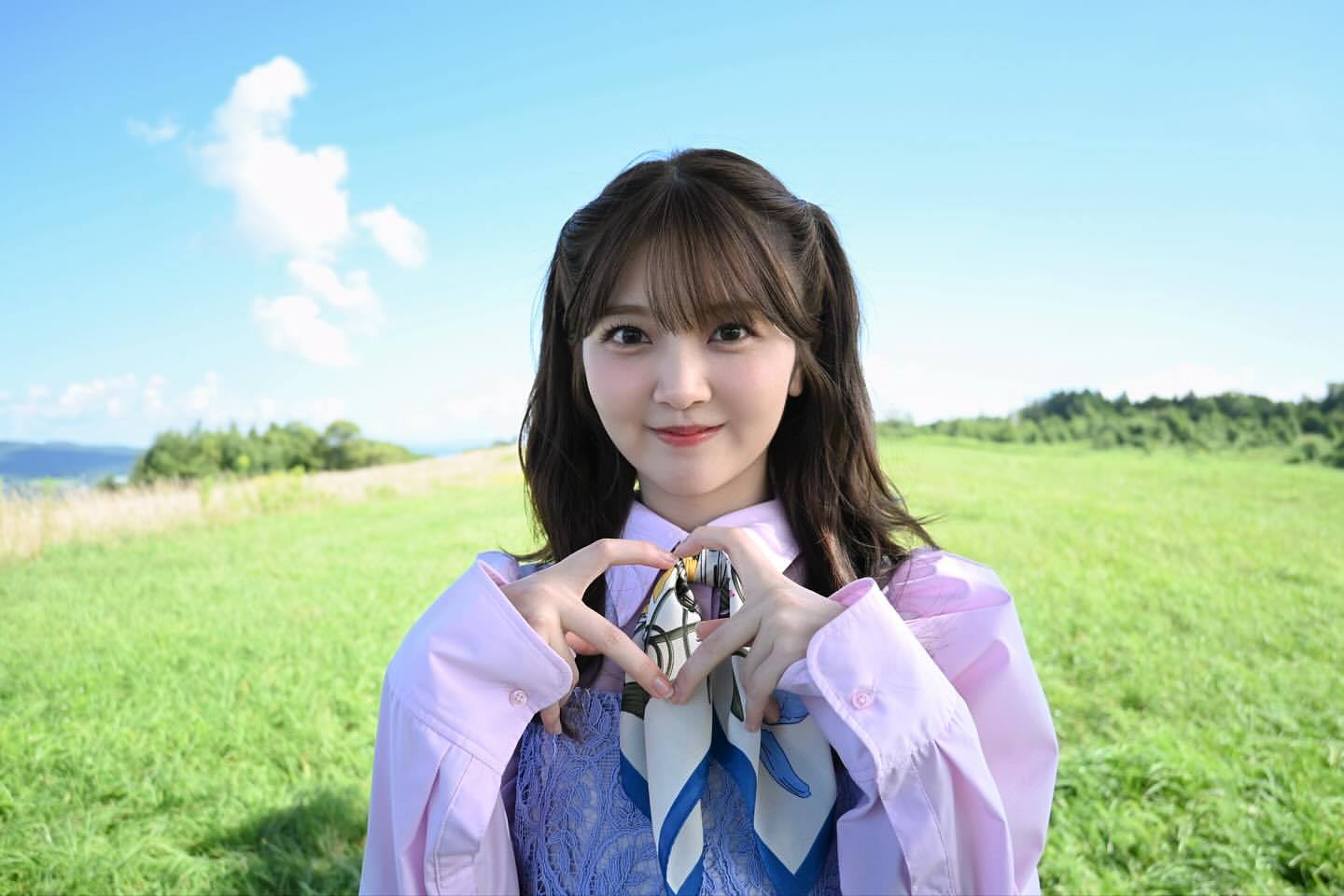 山下葉留花「自然たっ〜ぷり感じたよ🌿ピンク下葉留花になりました。山口陽世