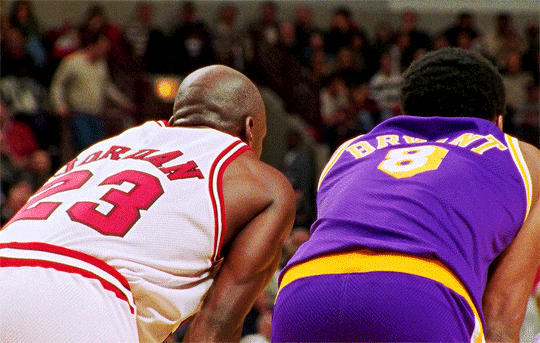 当科比遇见乔丹，画质太美了[心] ​ ​​​