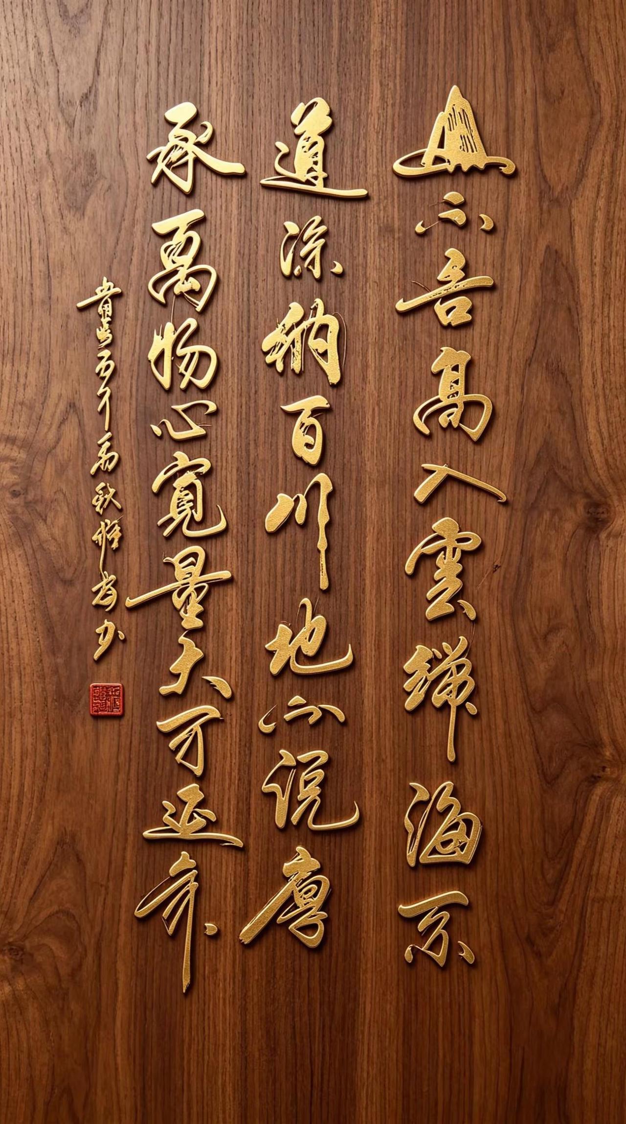 维安原创书法作品展示
