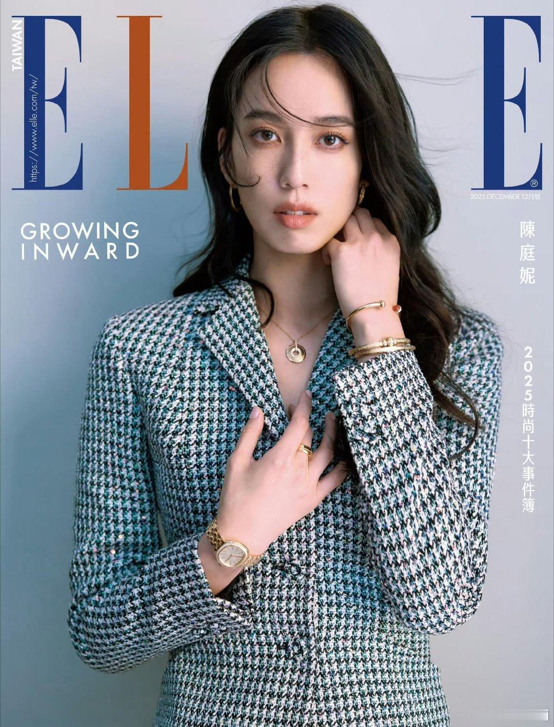 陈庭妮✖️ELLE台版12刊封面 