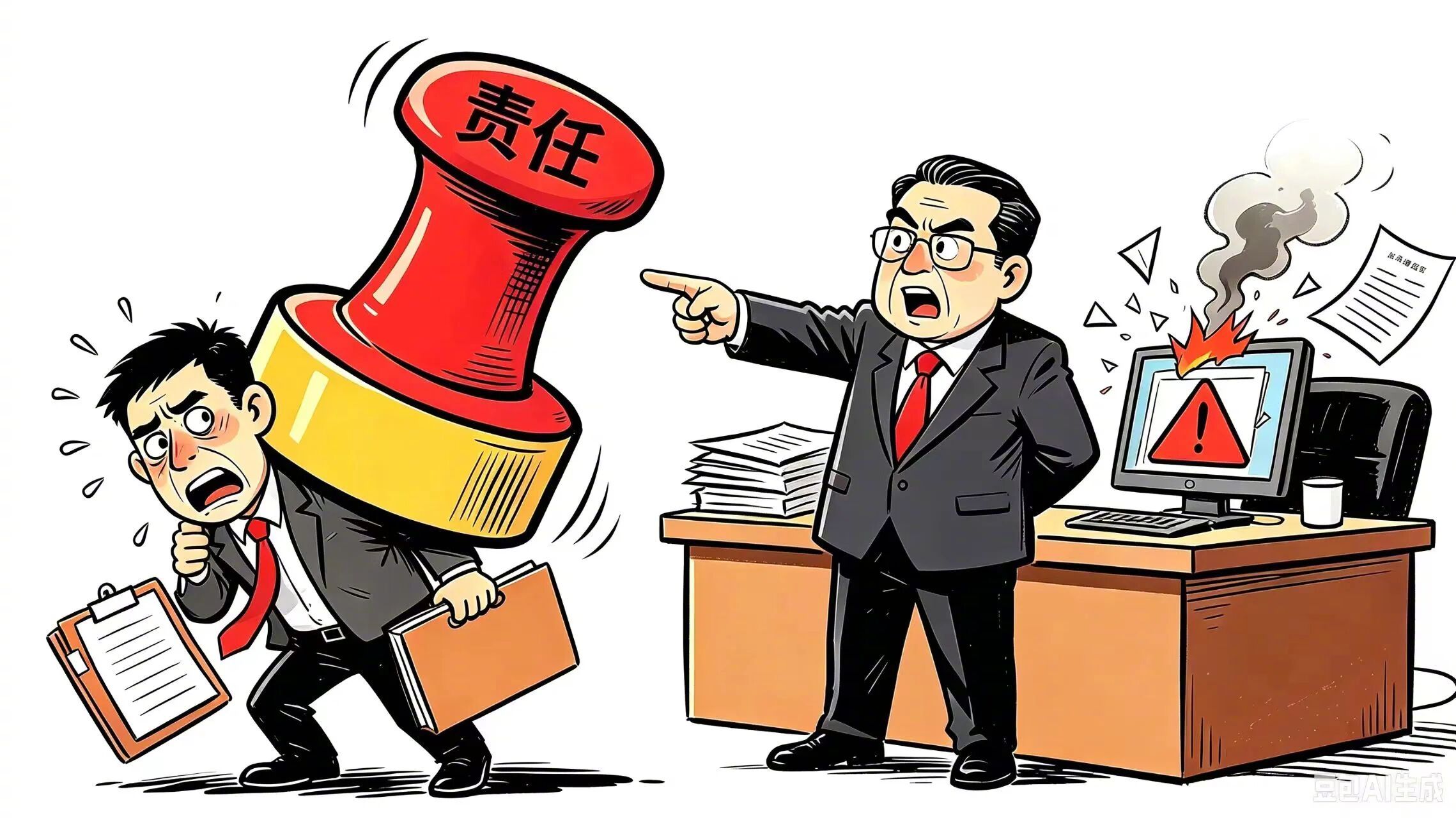#上级甩锅不该基层背#【安徽时评 | #甩锅式问责当被问责#】在失责必问、问责必