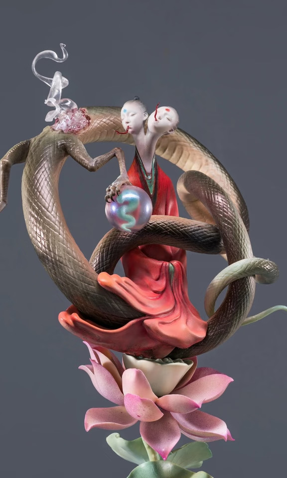 审美积累丨《烛龙》涂装彩色版