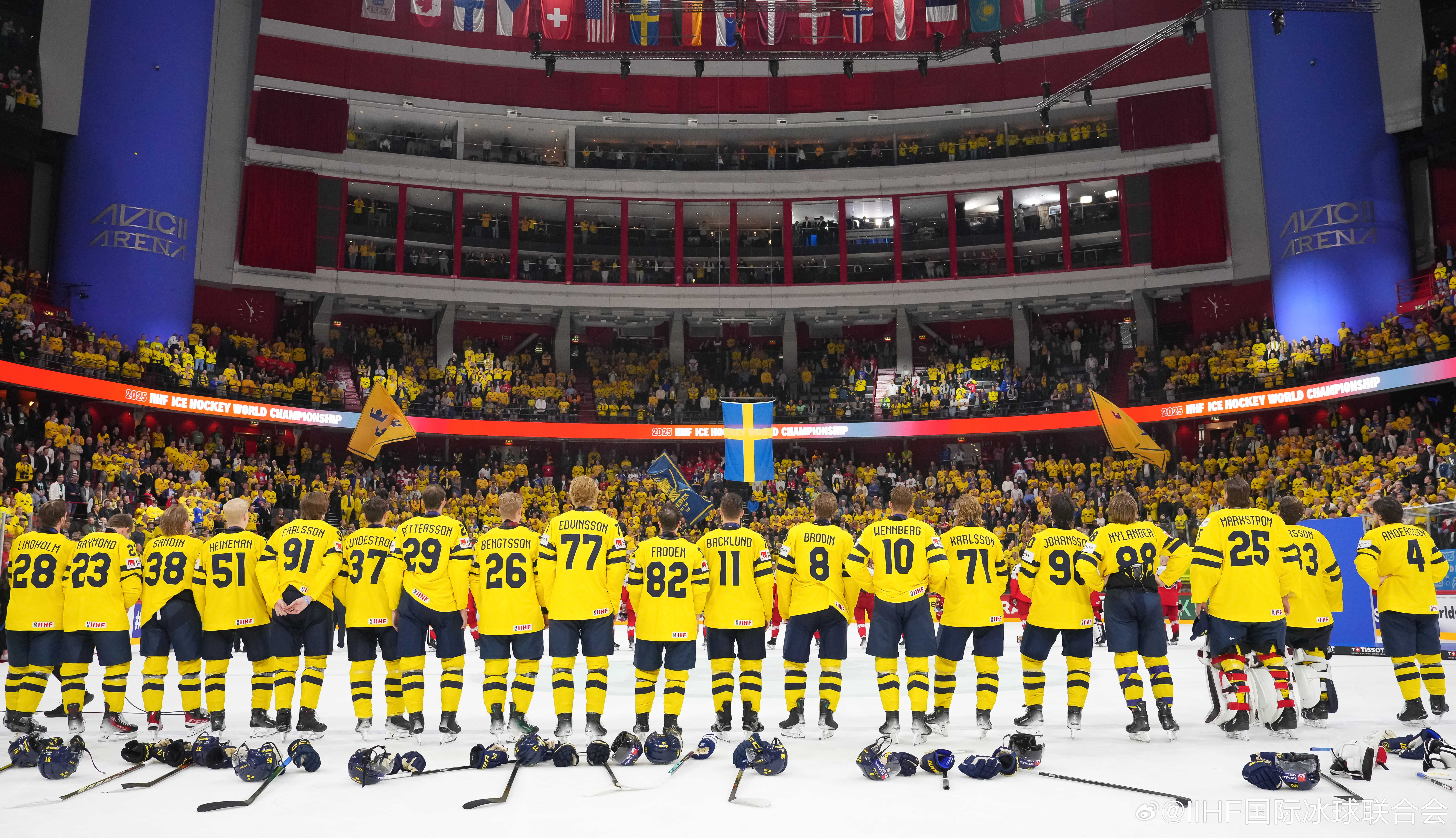 2026男子冰球世锦赛 2025🇸🇪 VS 2026🇳🇴，两届铜牌得主，
