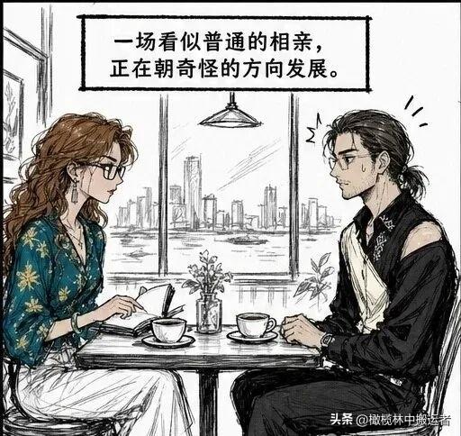 有趣漫画推荐相亲对象：你有稳定工作吗？我：有。她：多稳定？我：稳定地想辞职。…趣