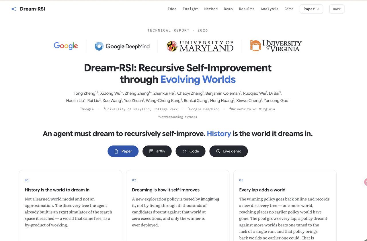 Google 和 Google DeepMind 最新放出的论文，搞了个大的：真