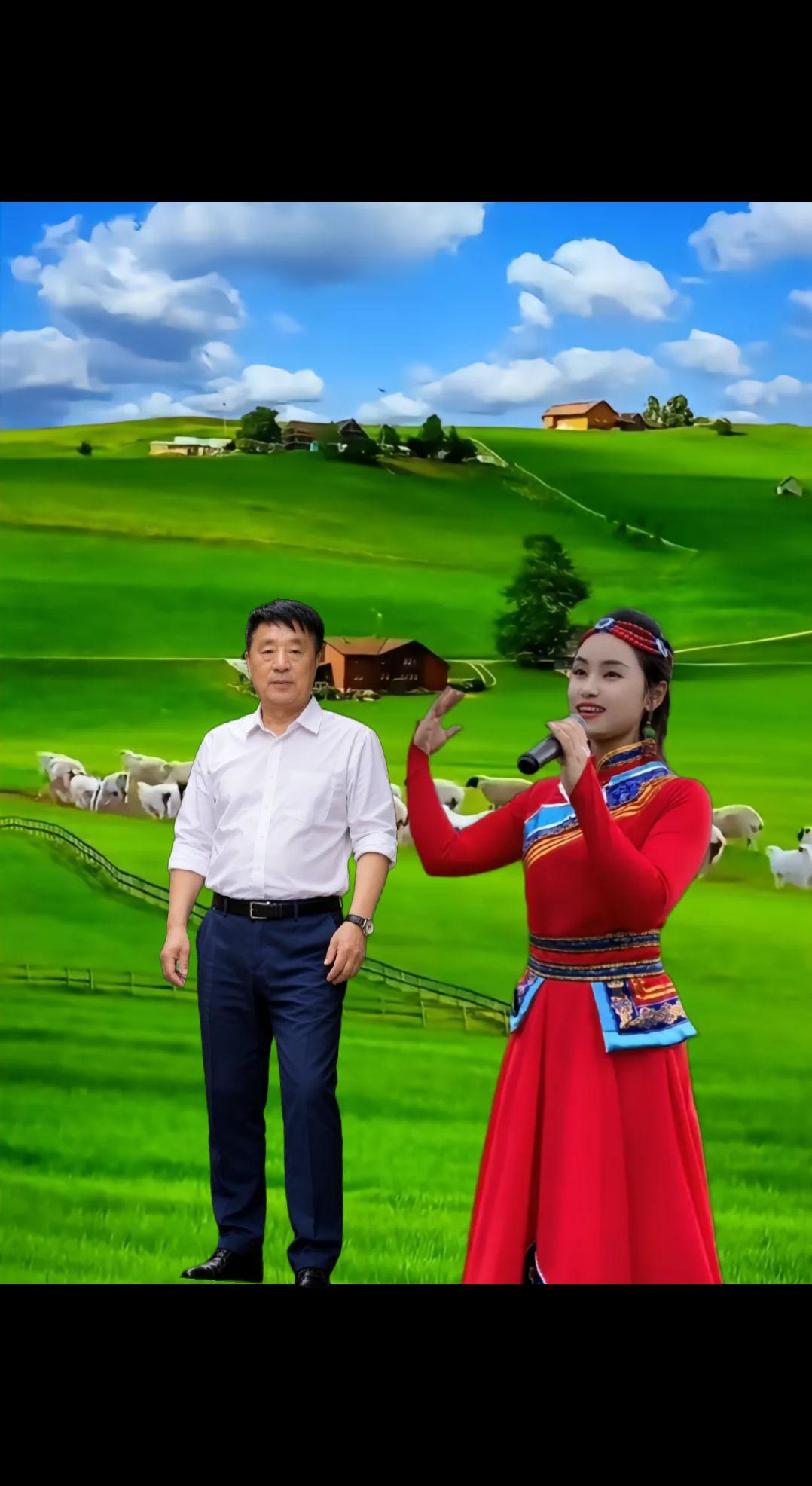 陪你一起看草原。我的家乡草原风情 ，美丽的草原 一一