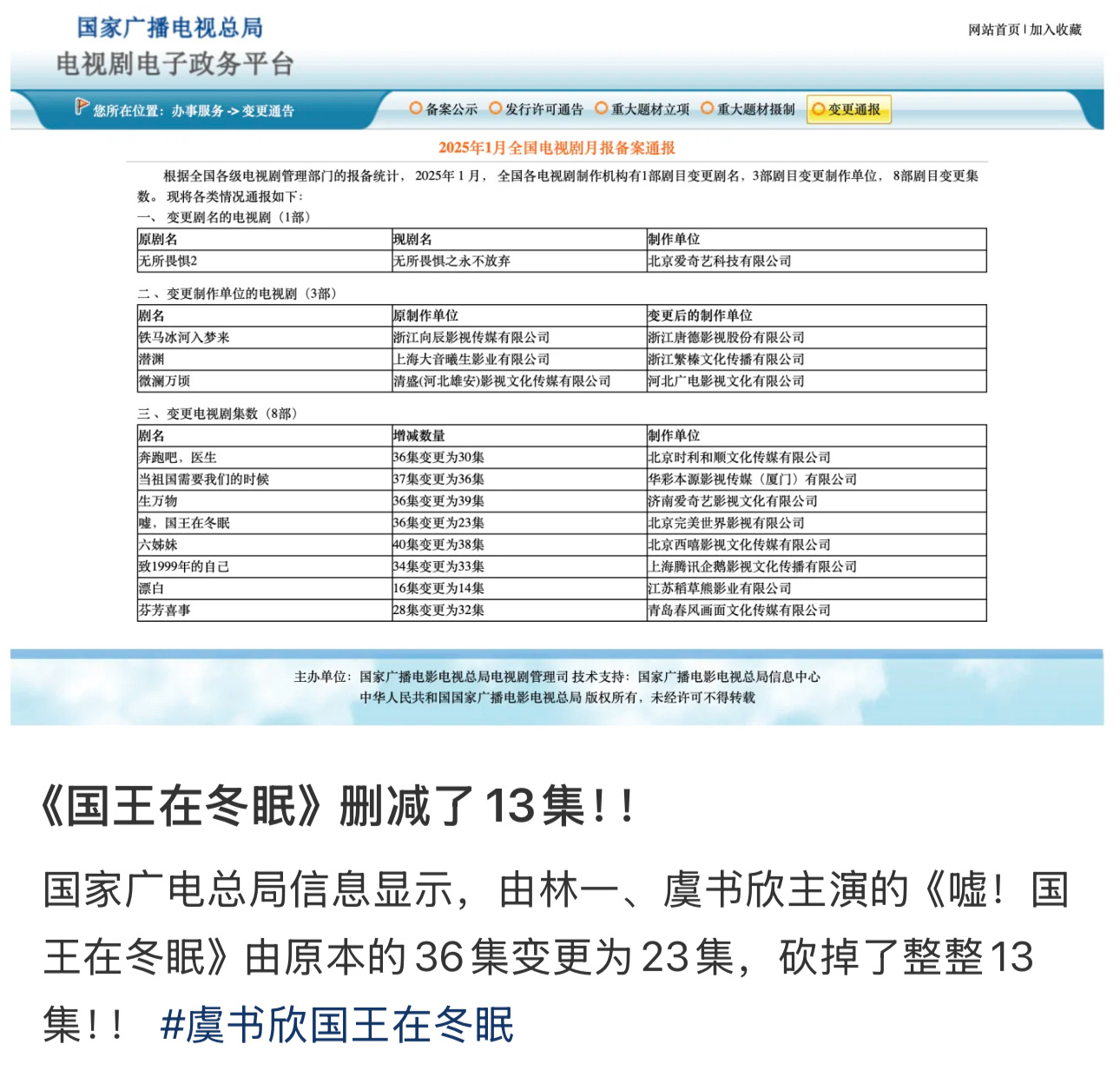 国王前四集看下来删得好！删了13集！主要是男女主二人转，谁懂当年小轮椅的痛🙂 