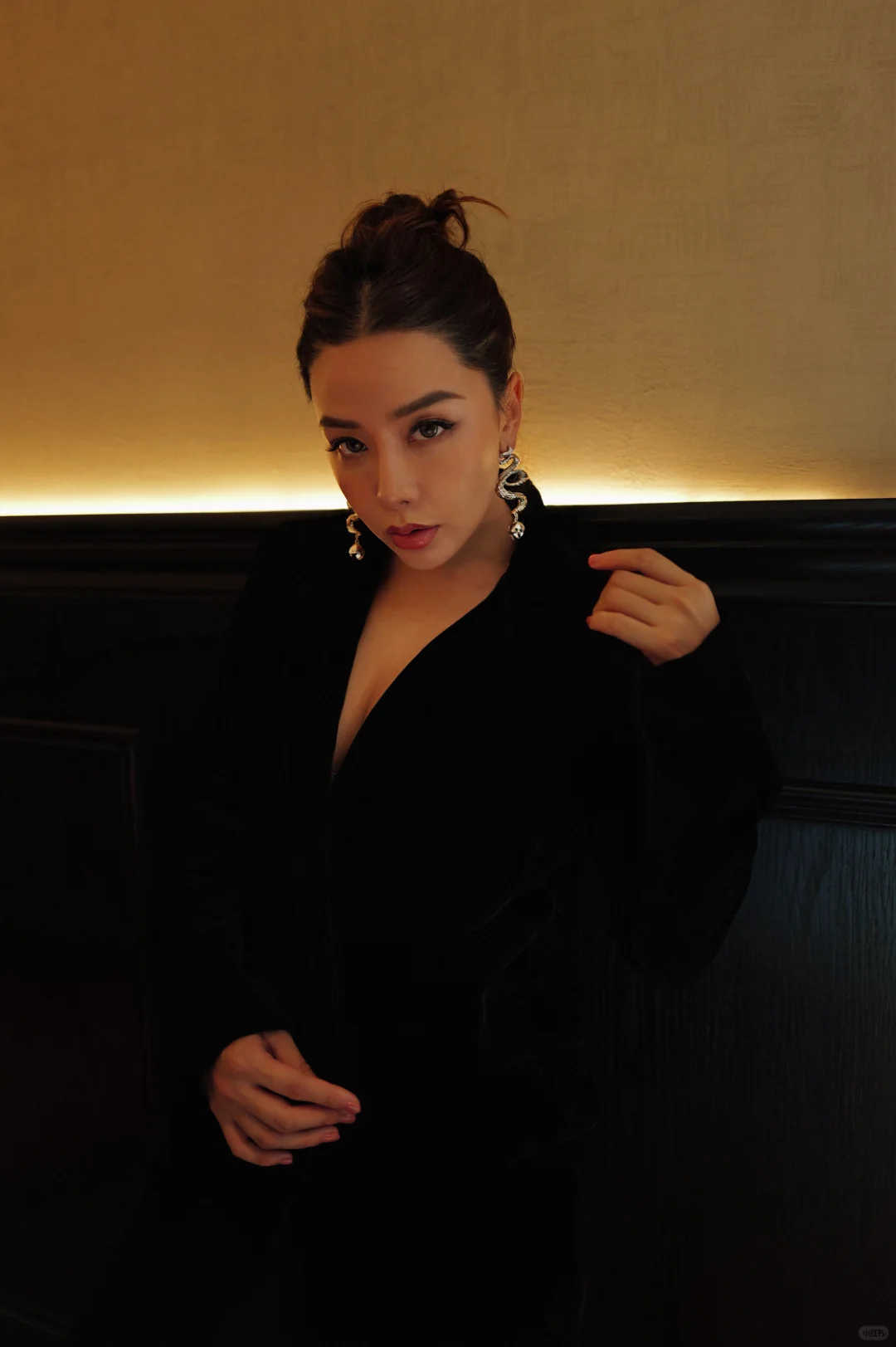 女人穿西装酷到极致～🖤