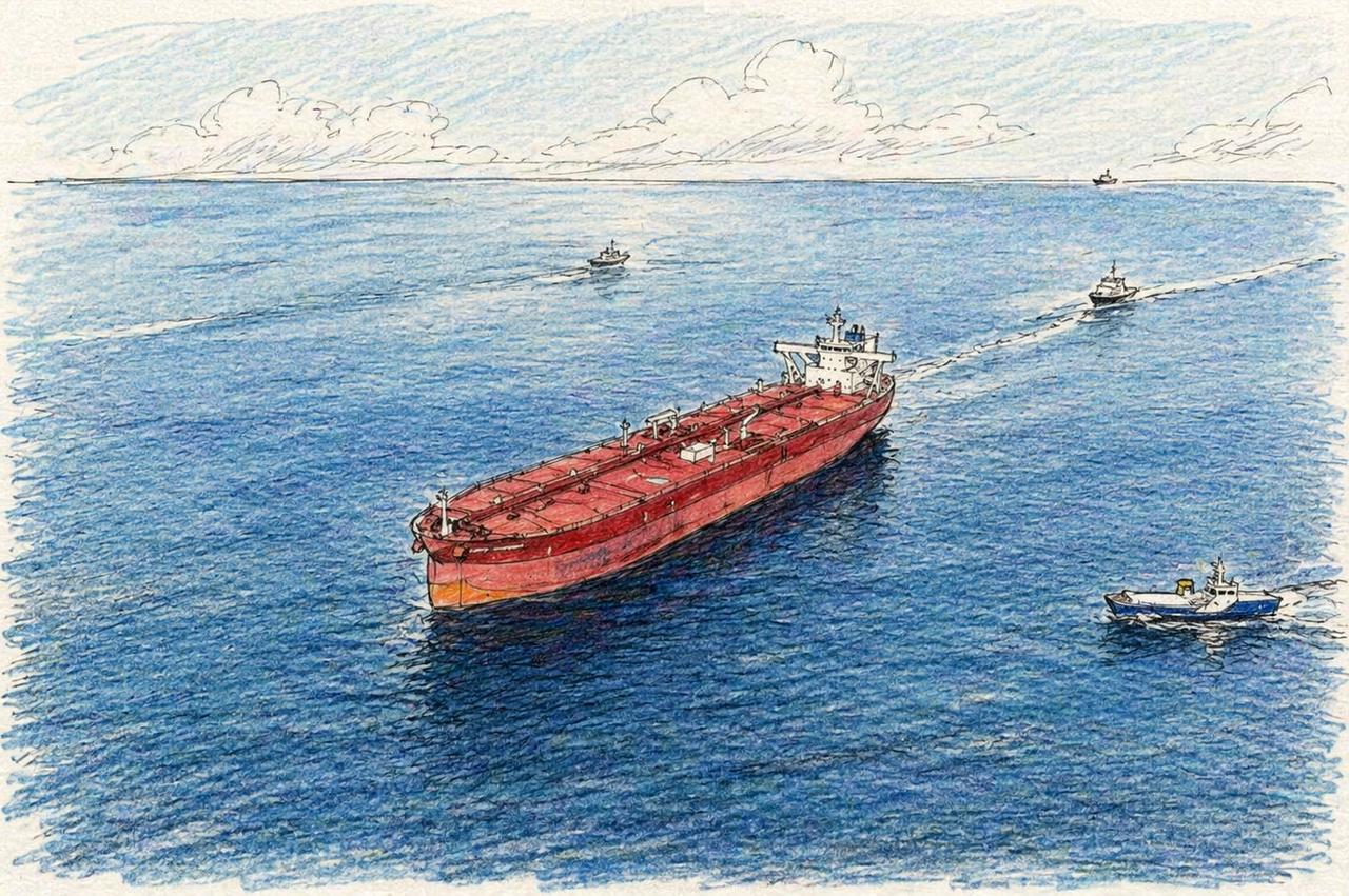 霍尔木兹，全球石油贸易最重要的通道，最近局势有点微妙。
4月23日，美军"布什"