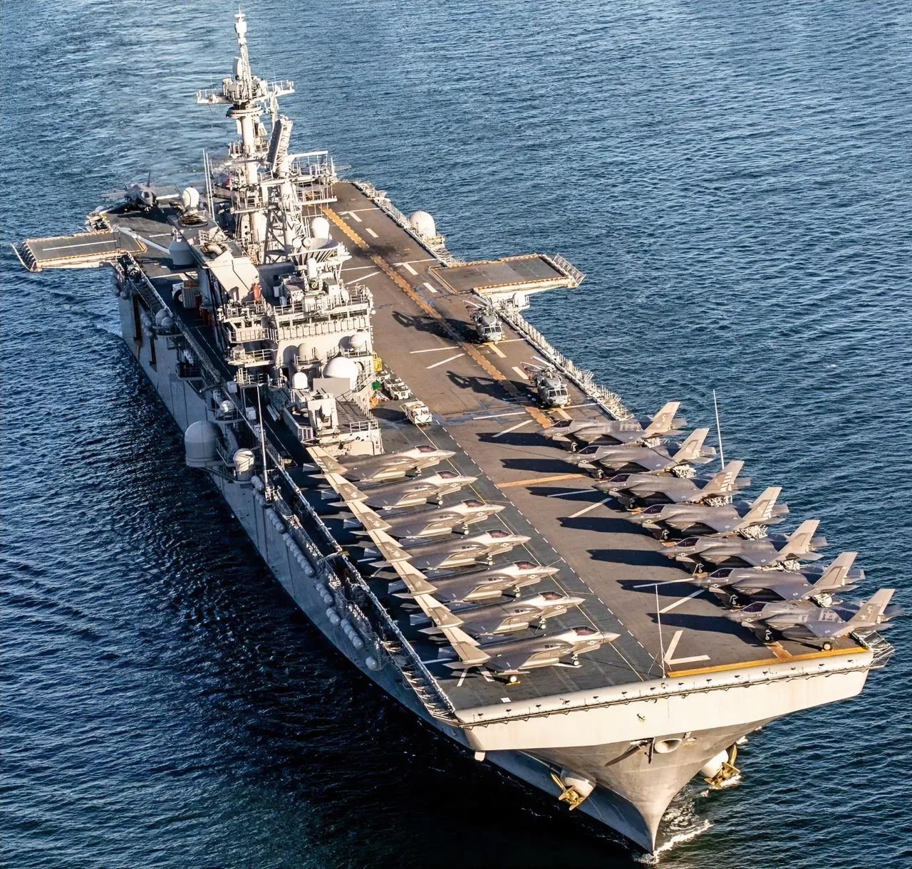 美国派往中东的两栖攻击舰编队，“的黎波里”号两栖攻击舰，新奥尔良号号圣地亚哥号两