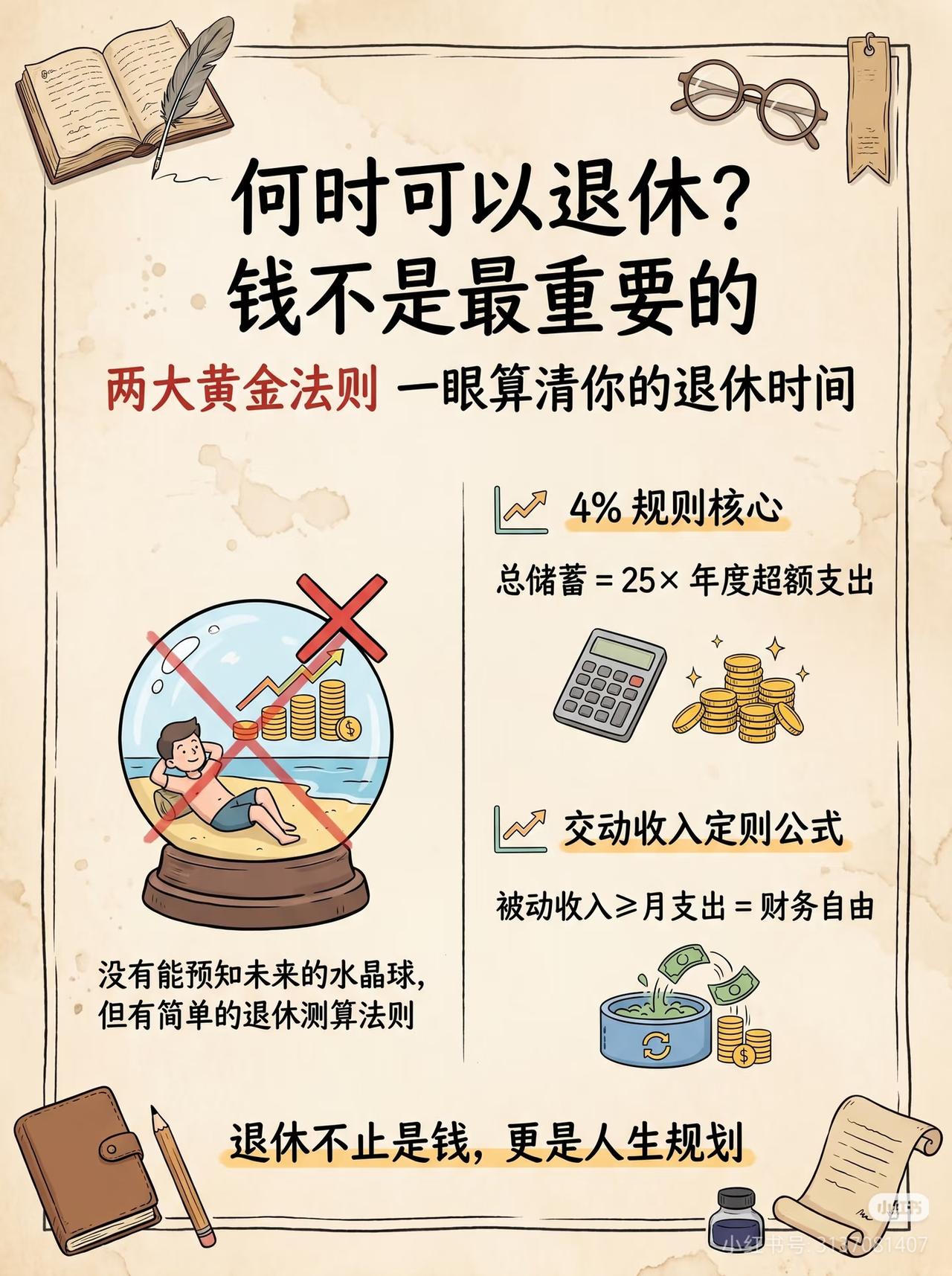 退休最大的骗局：钱根本不是第一位
 
查理·芒格说：真正的富足，是拥有选择人生的