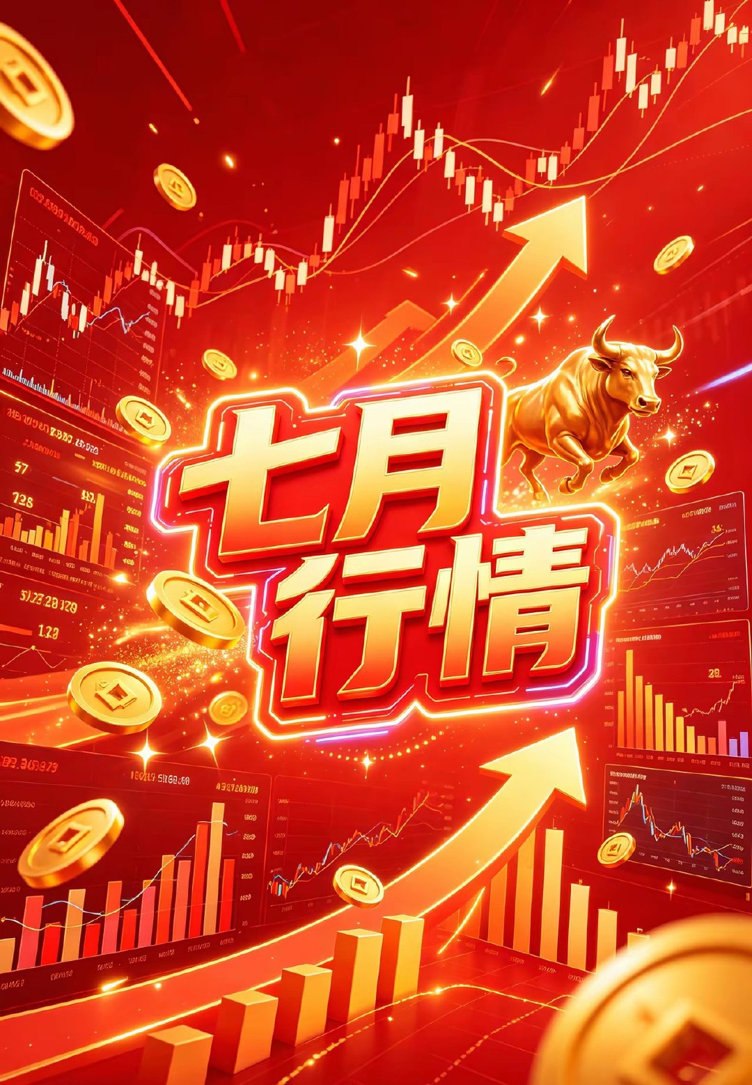七月即将起飞中报四大预增赛道：· 一、存储芯片，代表标的：兆易、香农、江波、德明