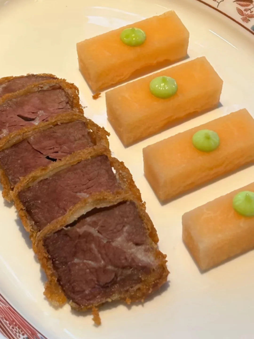 ❌享受美食带来的快乐