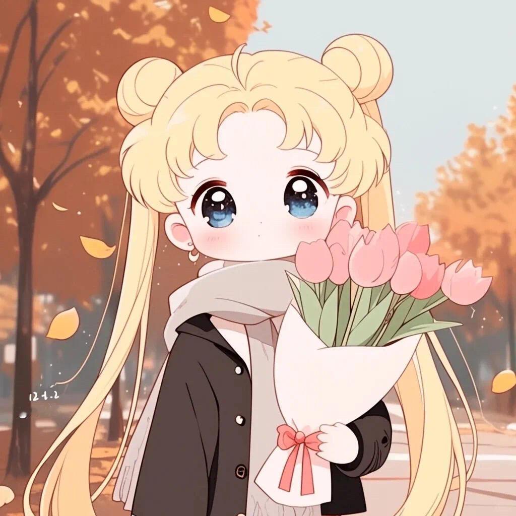分享 动漫卡通美少女头像  𝐖𝐞𝐜𝐡𝐚𝐭头像   ♥好乖呀，就像女鹅