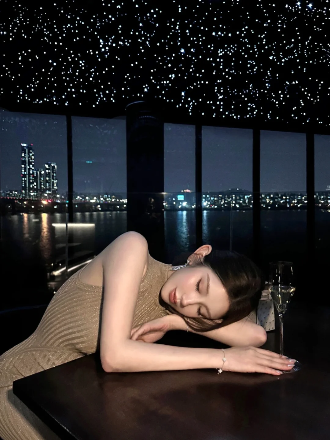 sleeping in the dark