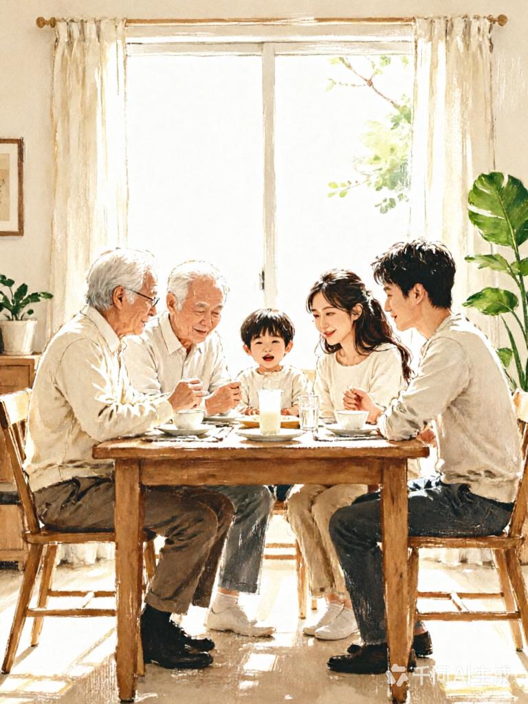 围绕“家庭为初步源头，成家后是为了责任与传承”展开，探讨原生家庭的滋养与组建新家