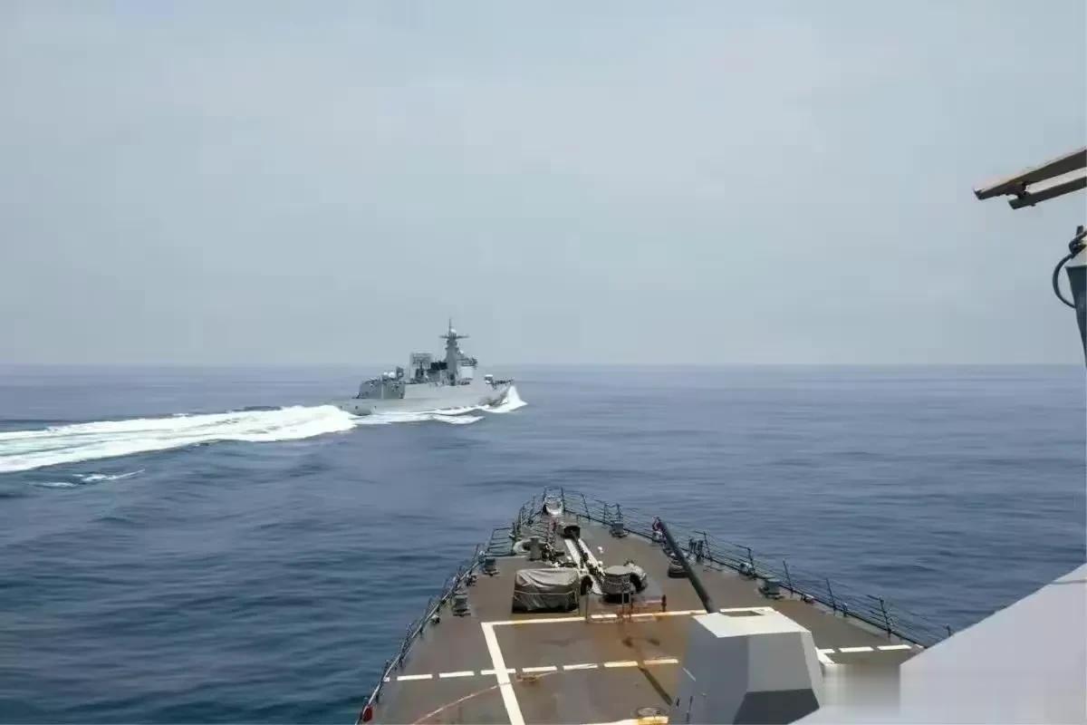 美司令：中国军舰若再敢拦截，美军将直接开火。
近日，美印太司令部司令阿奎利诺表示