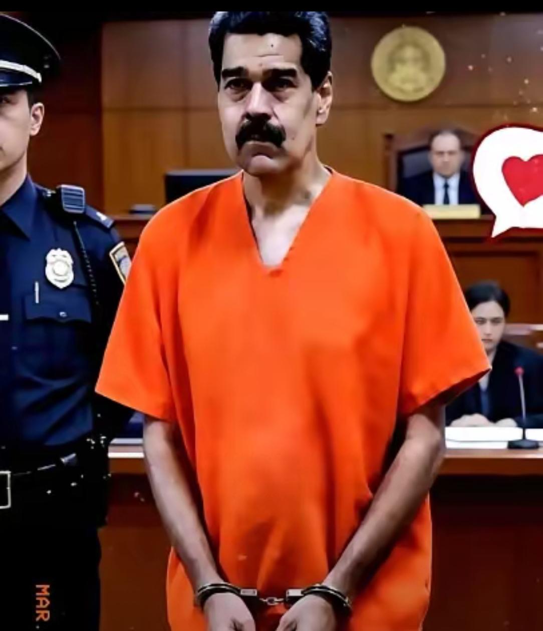 真的是被马杜罗吓到了，没想到一个多月没见他现在已经成了这副样子，看得出来他在美国