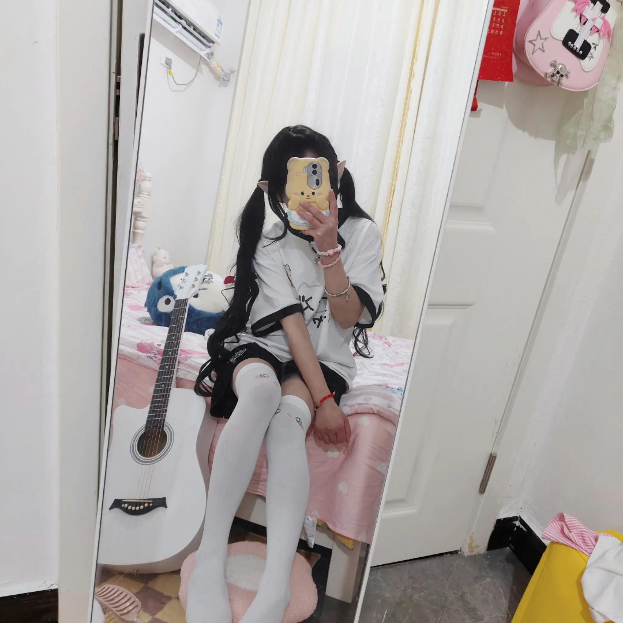 甜妹 ootd ootd穿搭 吉他 快过年了