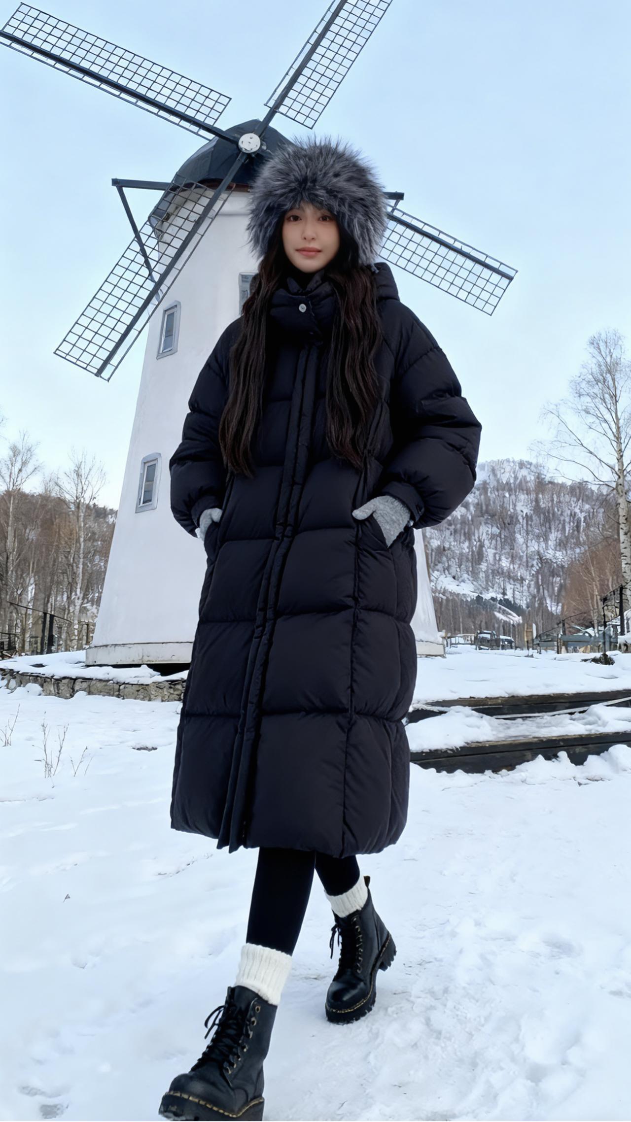 穿搭不重样 这也太好看了 保暖又好看 女装穿搭长款外套