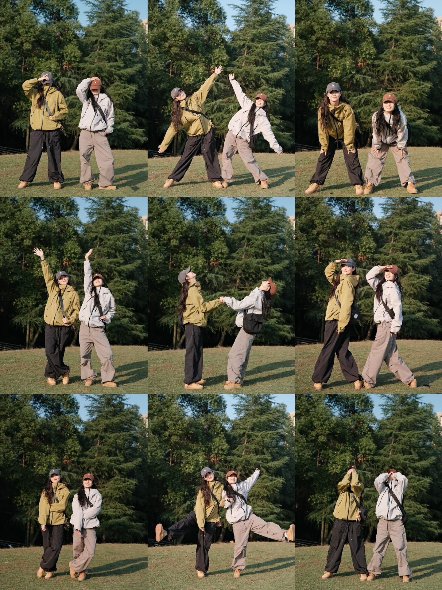 闺蜜拍照姿势大全。