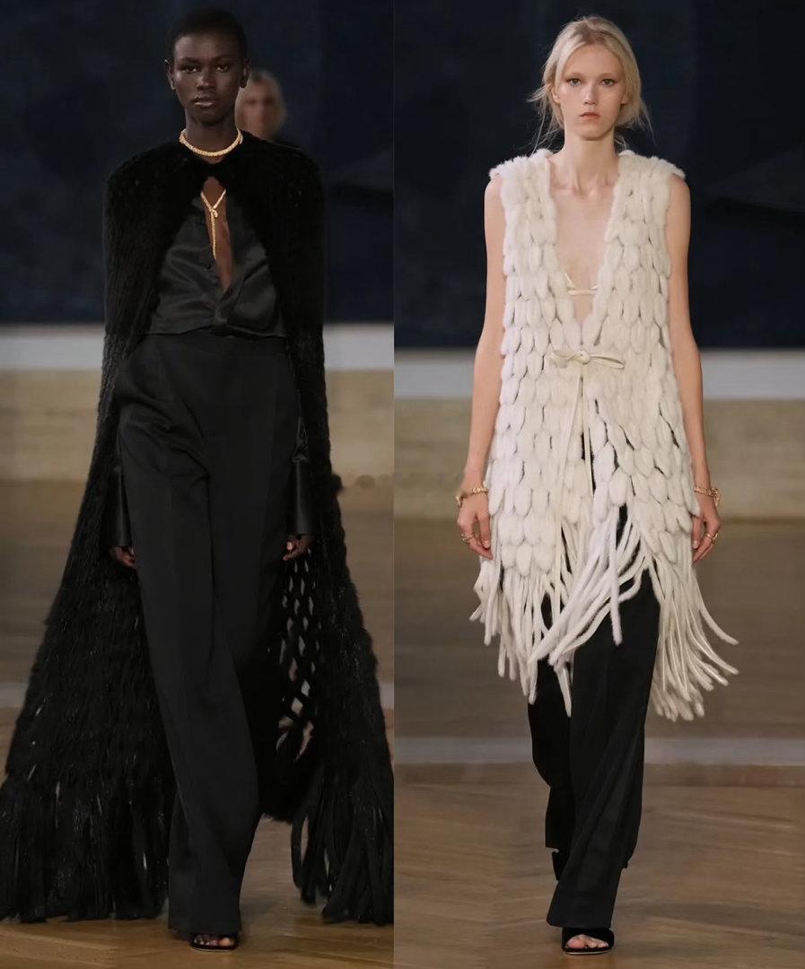 Fendi 高定这次不在巴黎，而是在罗马。这是Maria Grazia Chiu