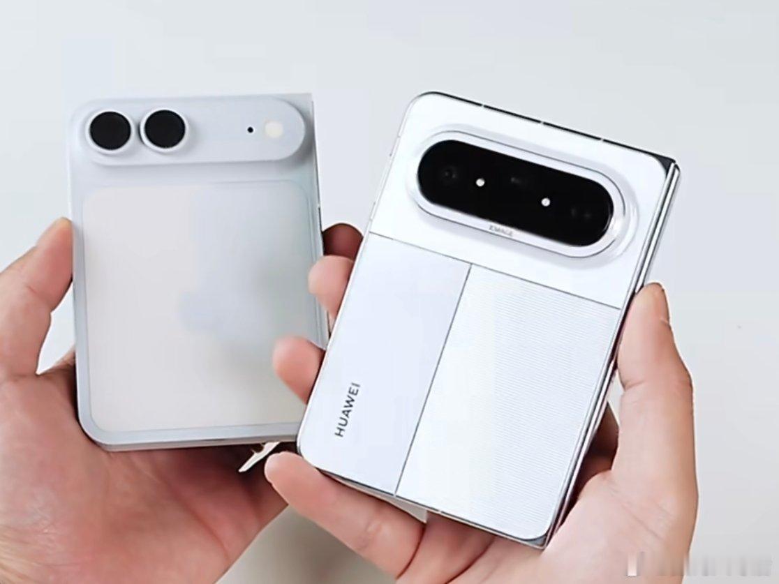 华为折叠屏对比iPhone折叠屏 等iPhone折叠屏发布后，肯定少不了和华为P