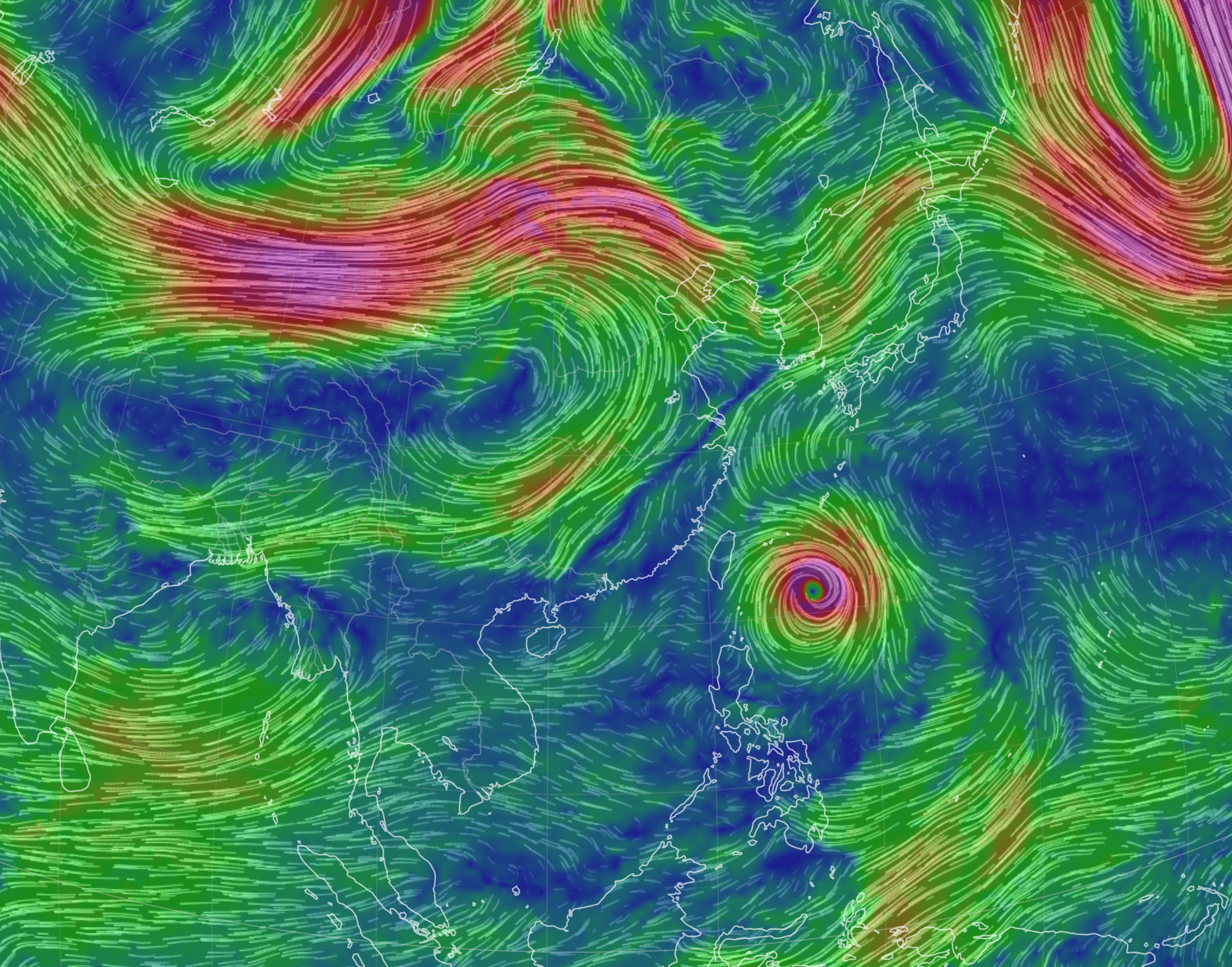 台风巴威又改路线了1图了解台风天避险要点 台风巴威 浅度分析-2: 巨影败絮台风