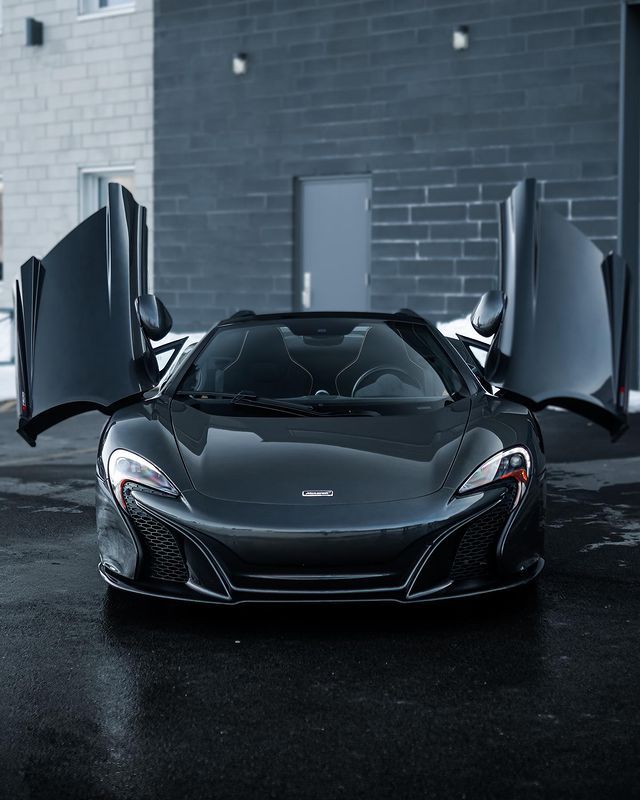 The Mclaren 650S Spider 🖤#迈凯伦650S##car时