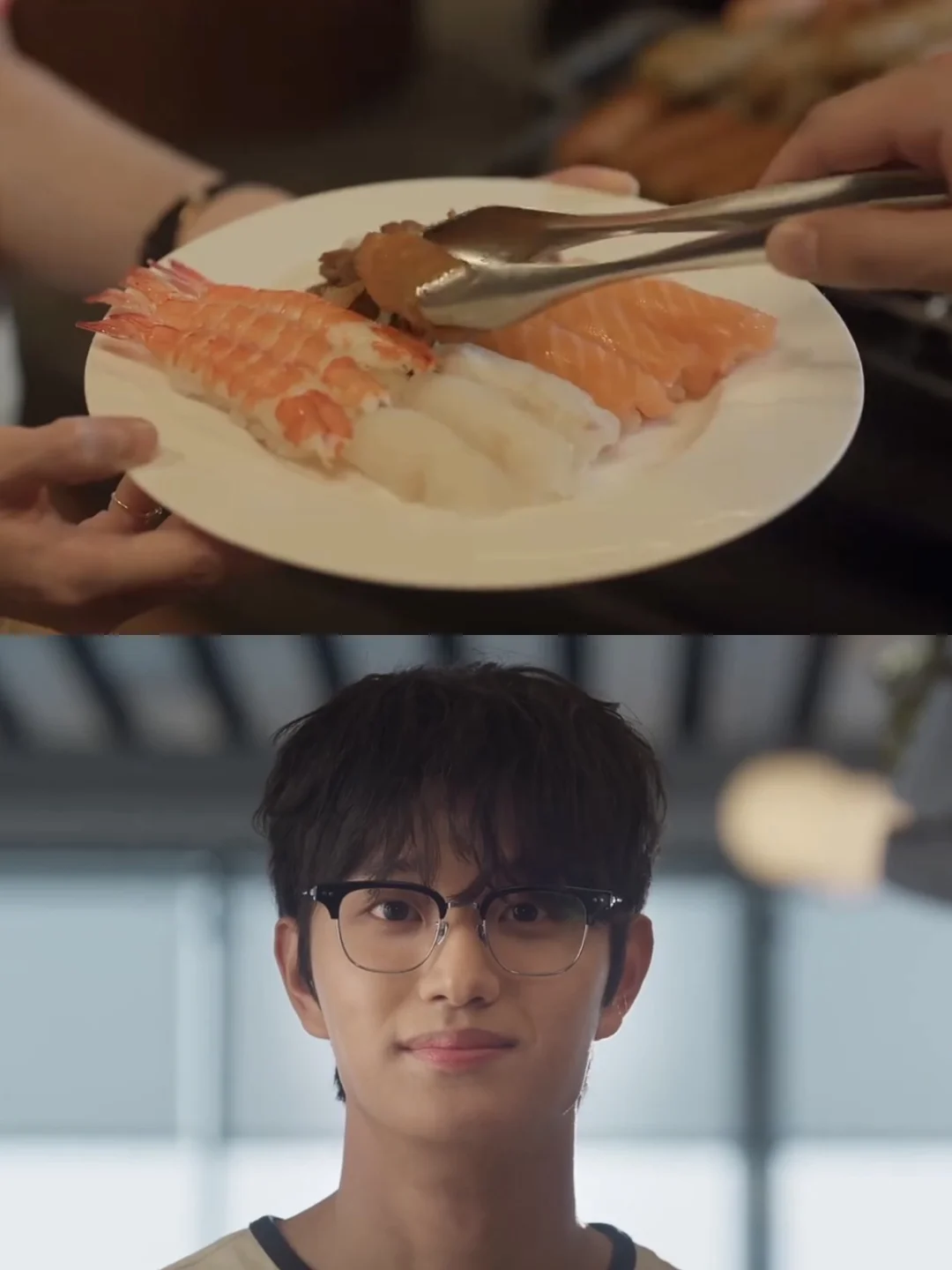 嘴角都笑烂了