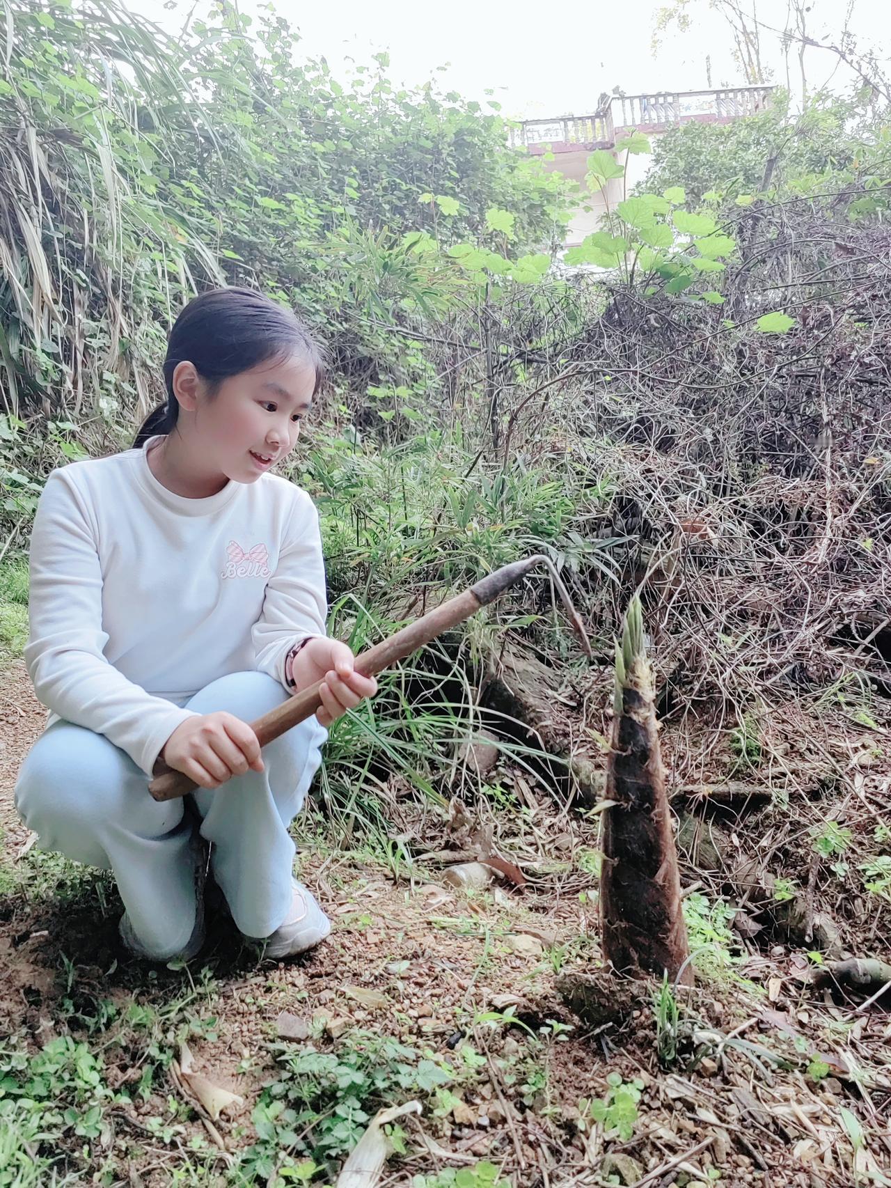 在乡下撒“野”的小姐妹们[笑]