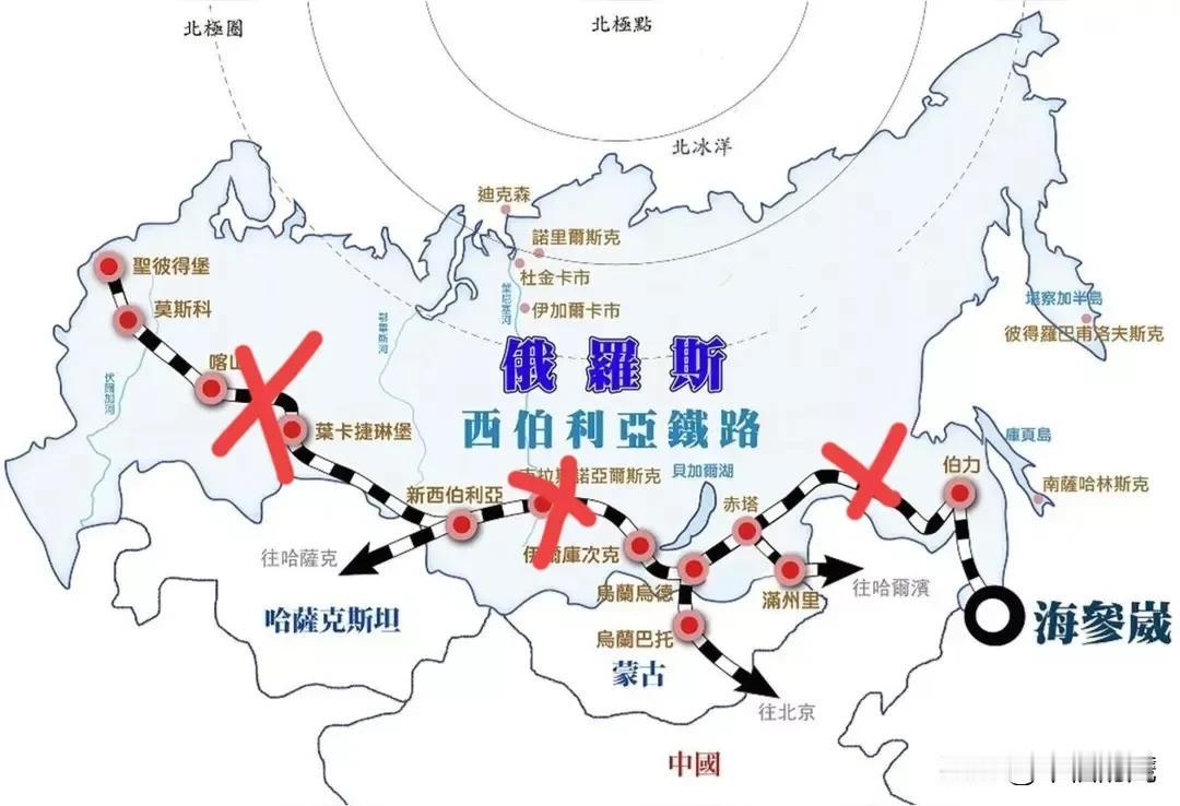 乌克兰只要切断西伯利亚大铁路，大茅差不多就完了。
说乌克兰攻击西伯利亚大铁路，大