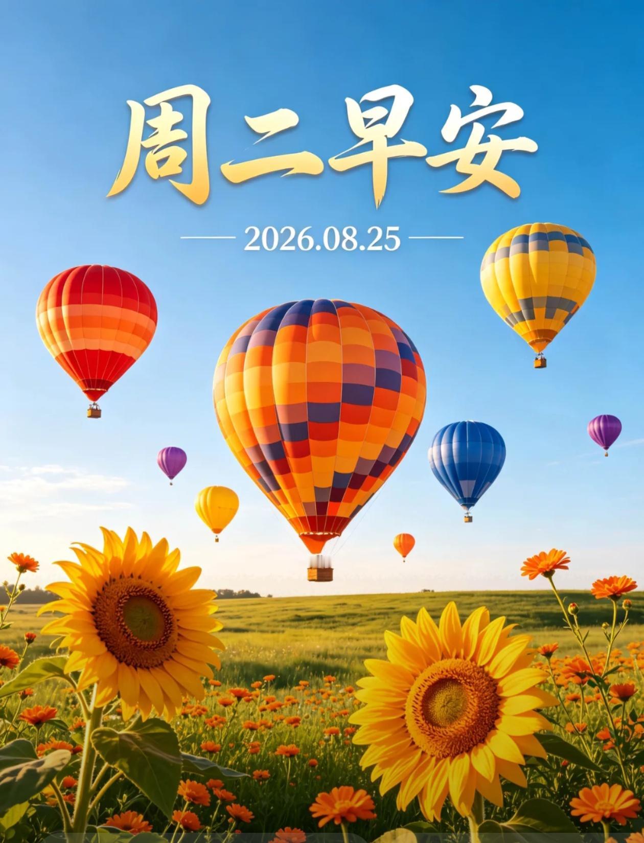 [福]2026./8月25日，暑气随云归远陌，秋光携福入庭堂[福]

☘️🌅迎