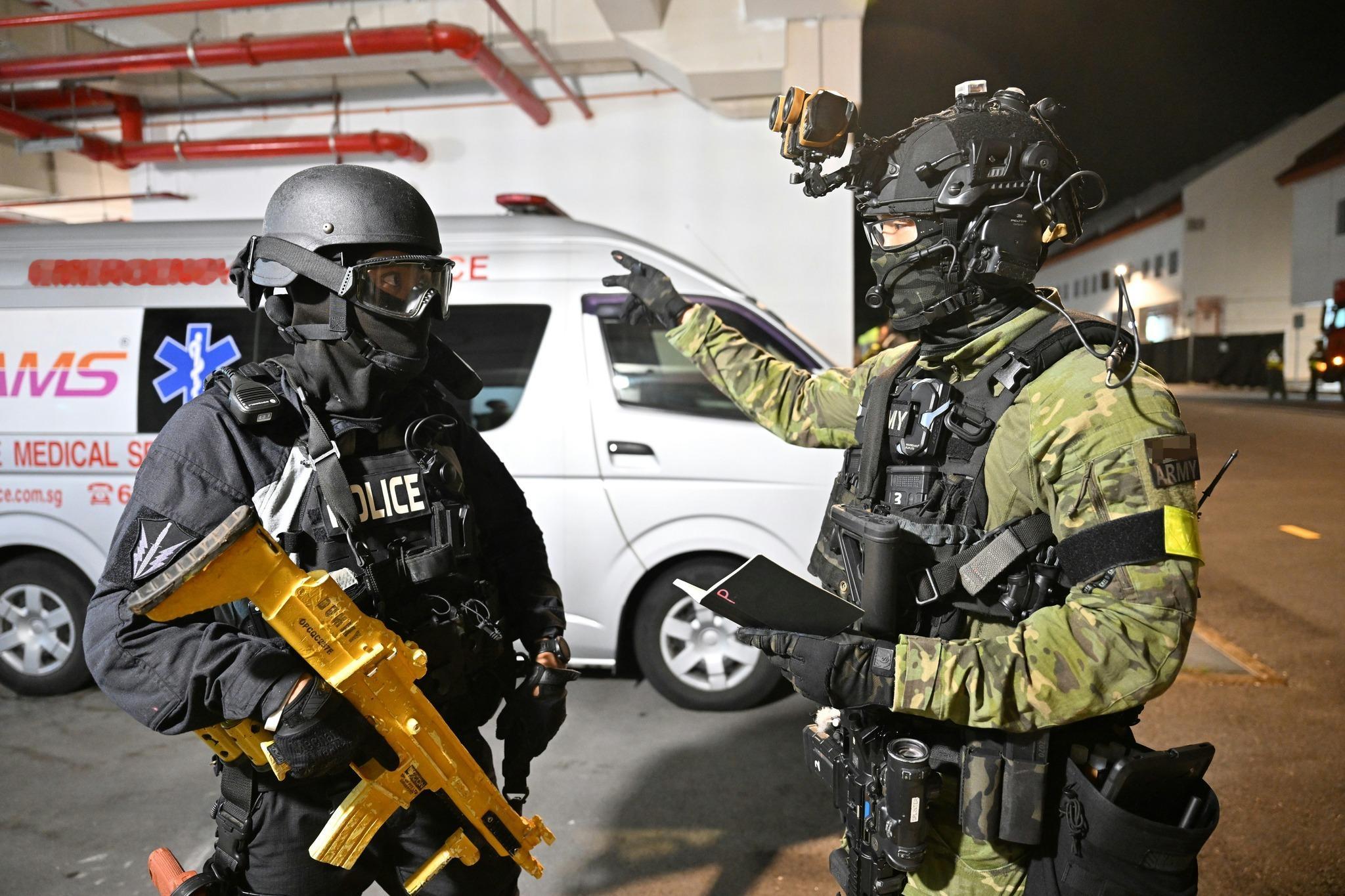 2026年5月5日至6日，新加坡武装部队特别行动特遣部队（SOTF）参加“纽带决