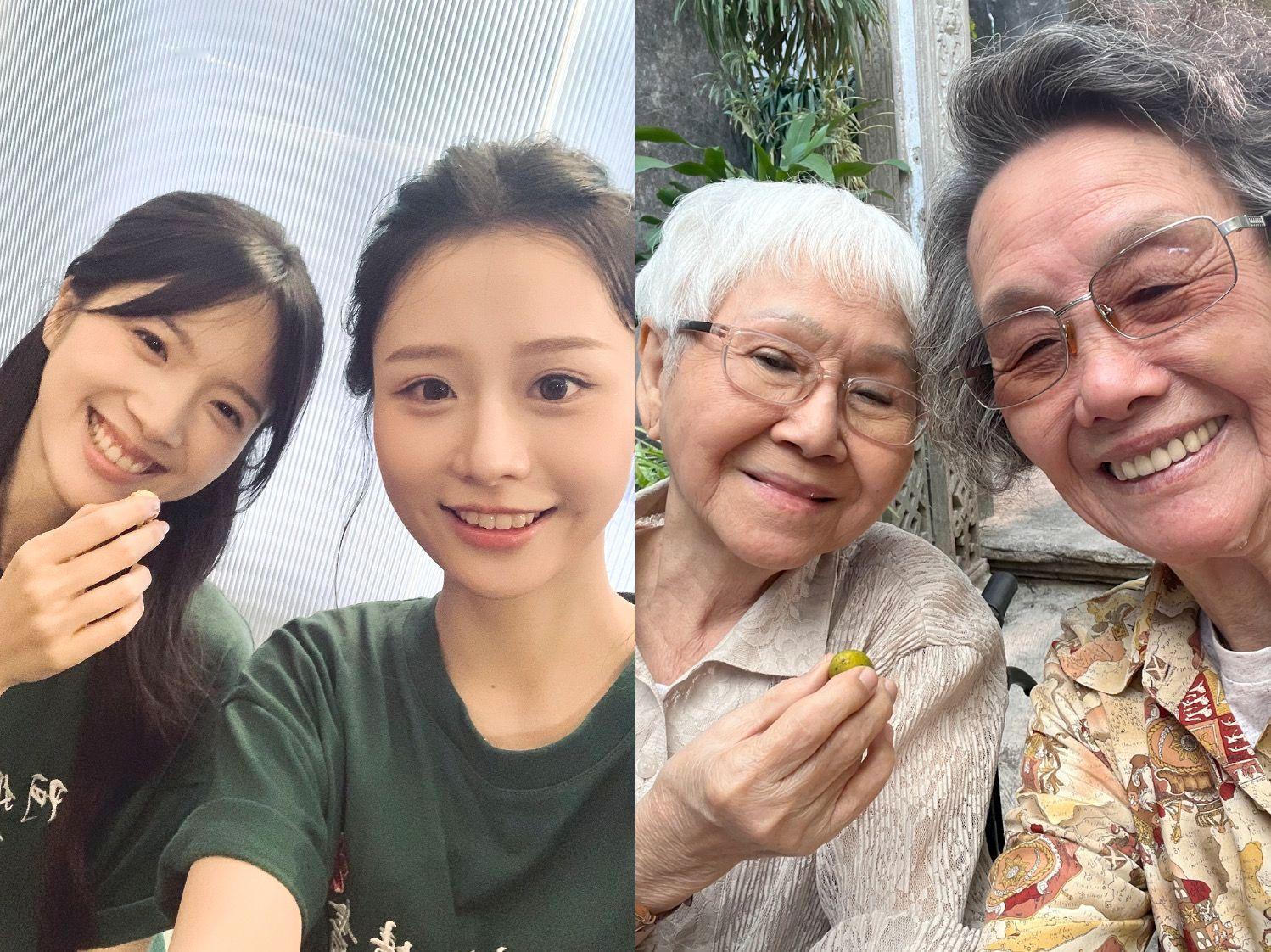 给阿嬷的情书劳动对抗人生无常南枝只在照片里见过淑柔，最后拍照又是从照片中认出淑柔