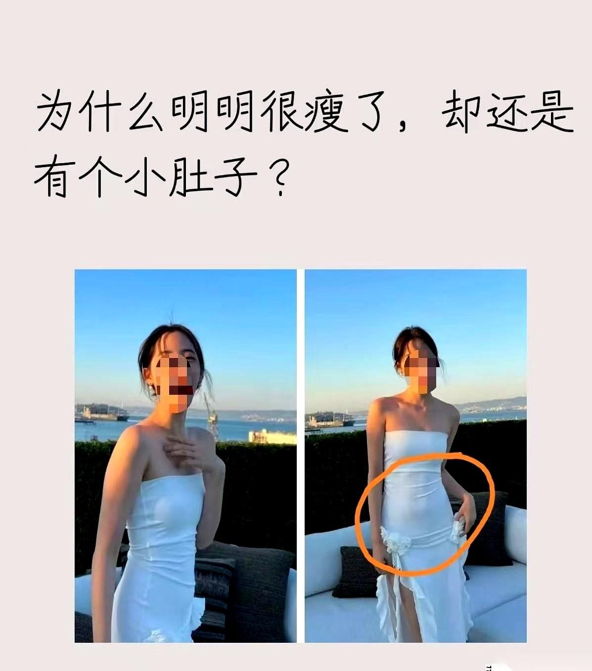 专家指出女性小腹微凸是因为生理结构里包含子宫。
网上那些平坦毫无起伏的腹部大多只