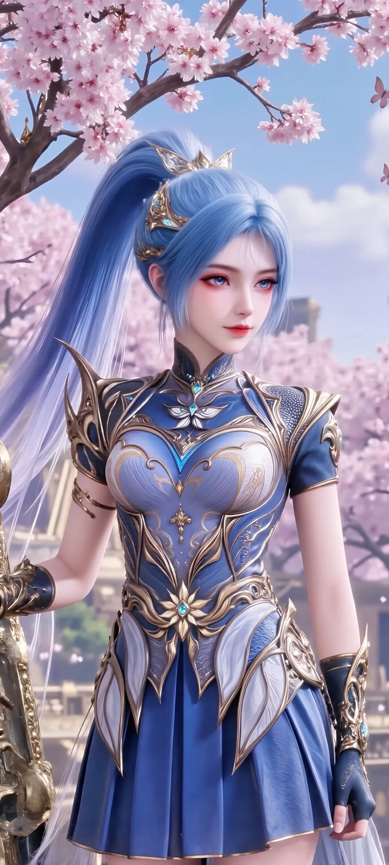 斗罗大陆2动画   王冬儿【精美壁纸】冬儿好久没登场，风采依旧国产动漫 ​​​