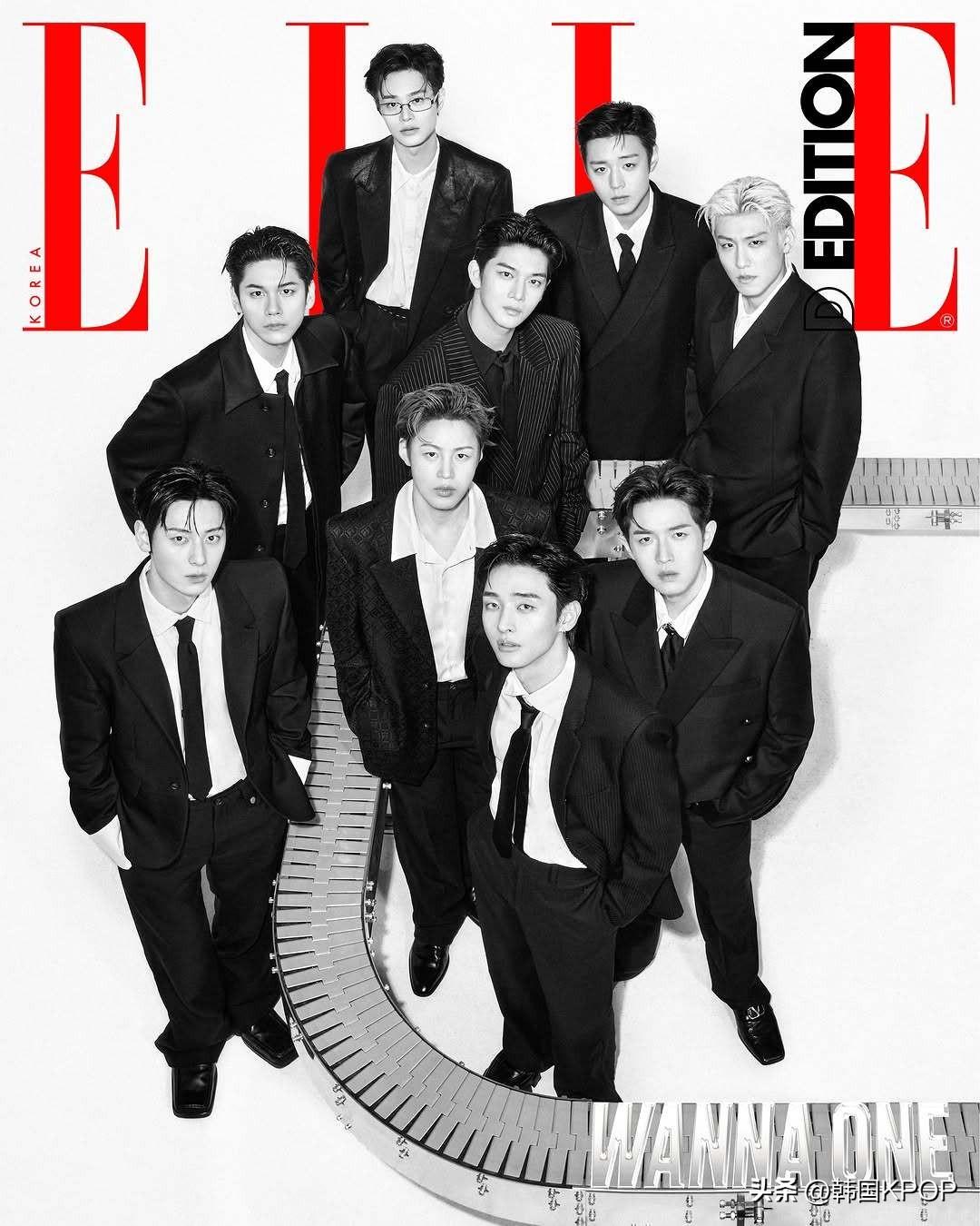 WANNA·ONE《ELLE》团体+个人杂志封面画报 ​​​