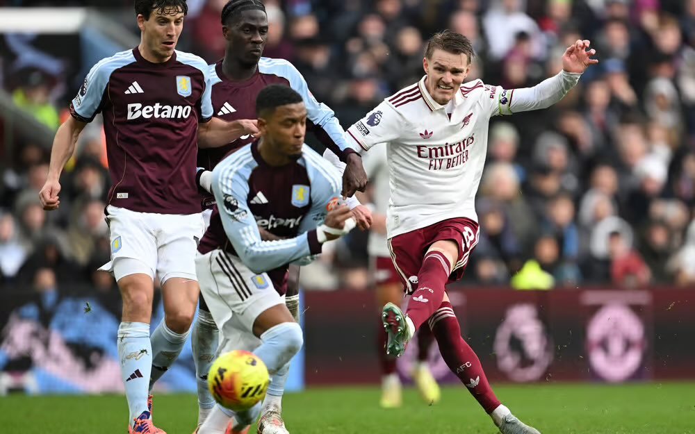 这场还要黑厄德高?两个丢球是因为厄德高？阿斯顿维拉vs阿森纳 英超联赛 阿森纳