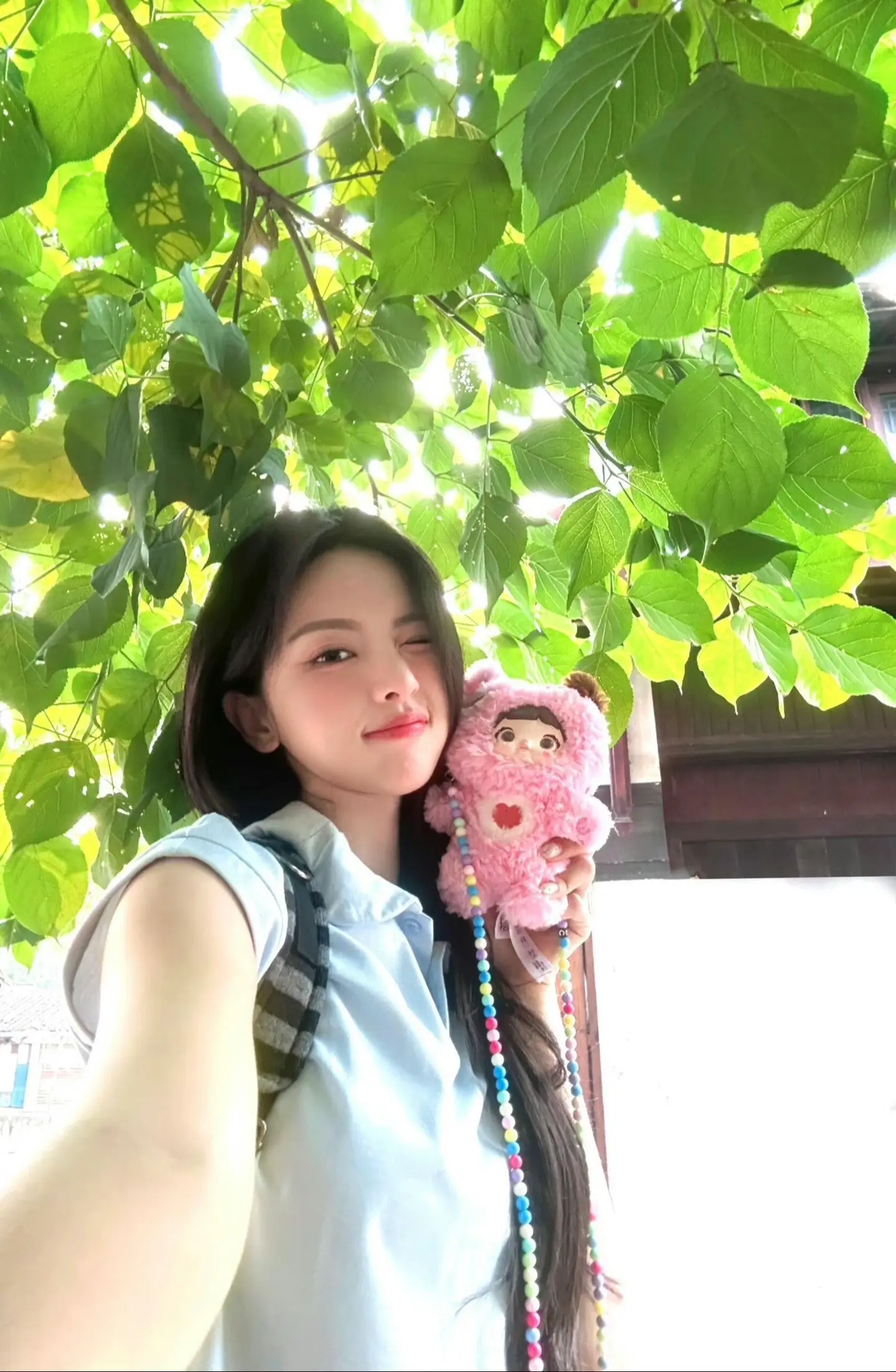空气像青苹果 公车开满花朵。
